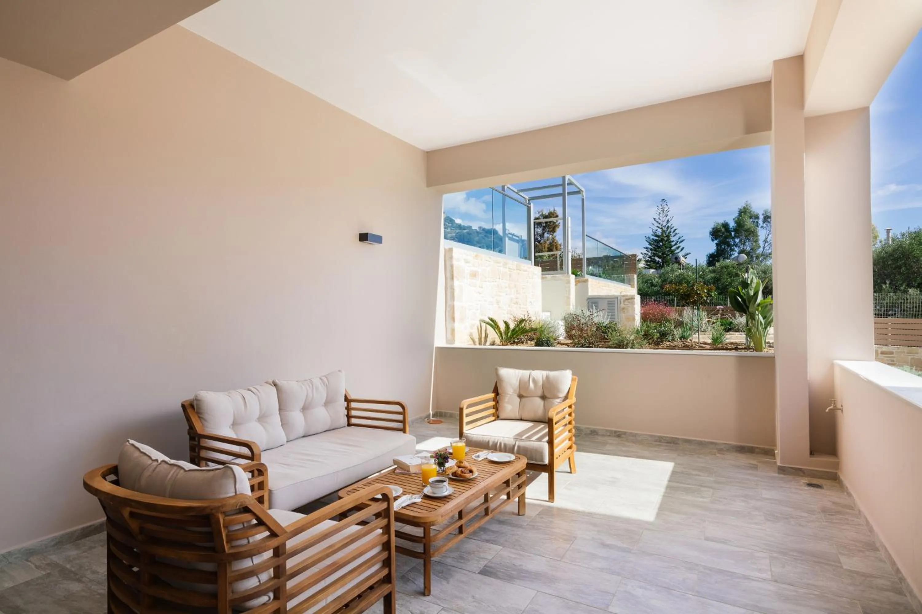 Garden in Belvedere Luxury Apartments & Spa