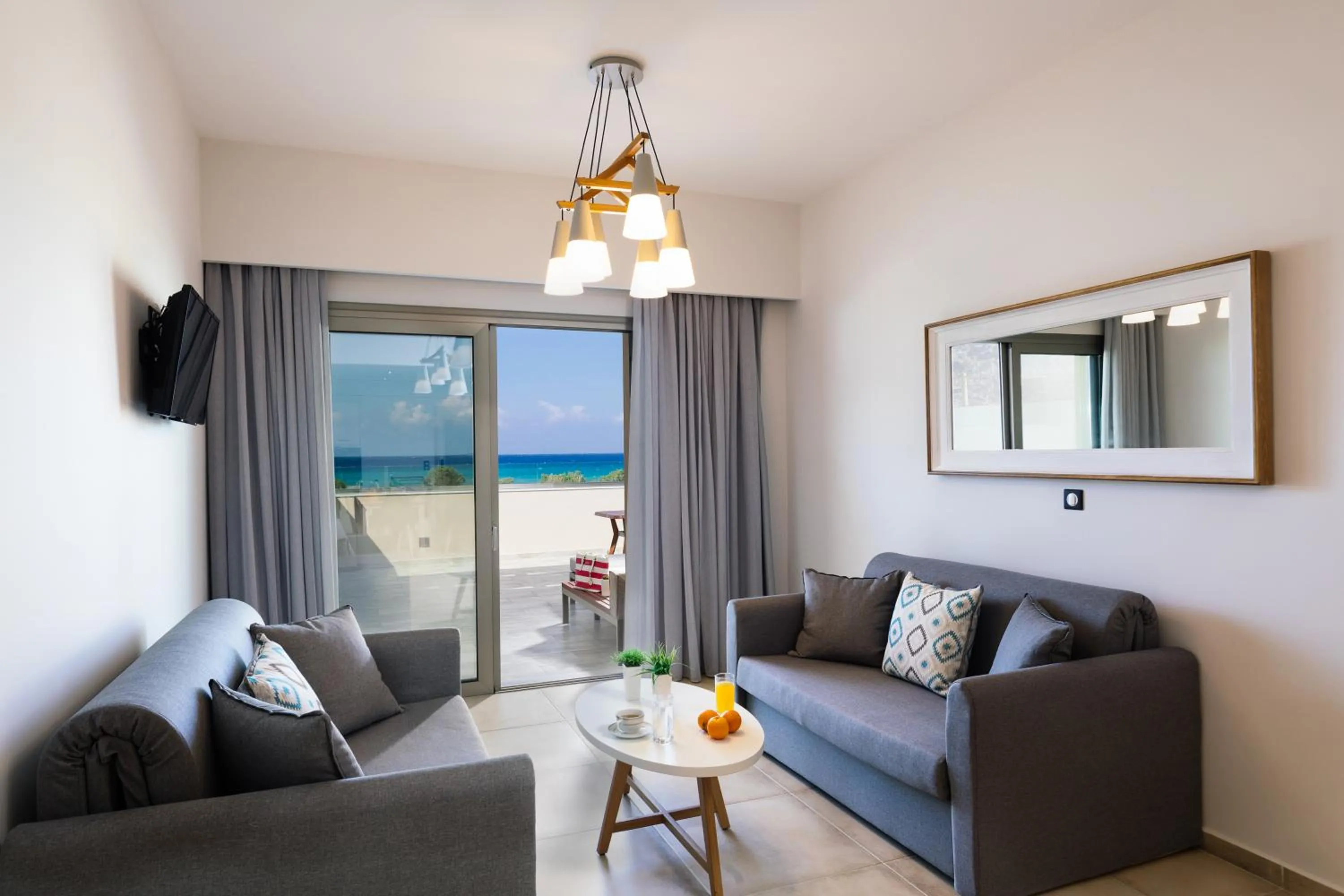 Living room in Belvedere Luxury Apartments & Spa