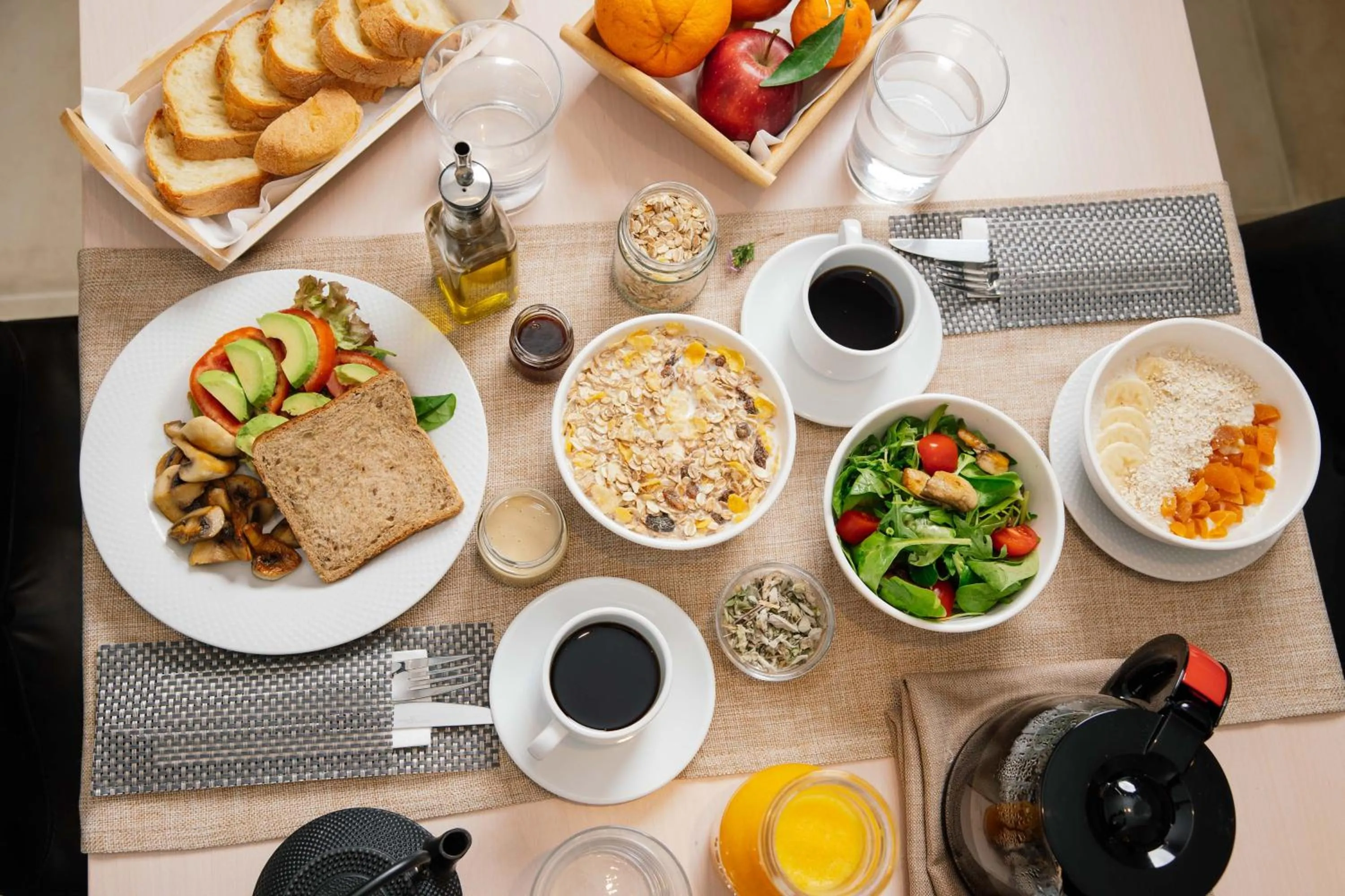 Breakfast in Belvedere Luxury Apartments & Spa