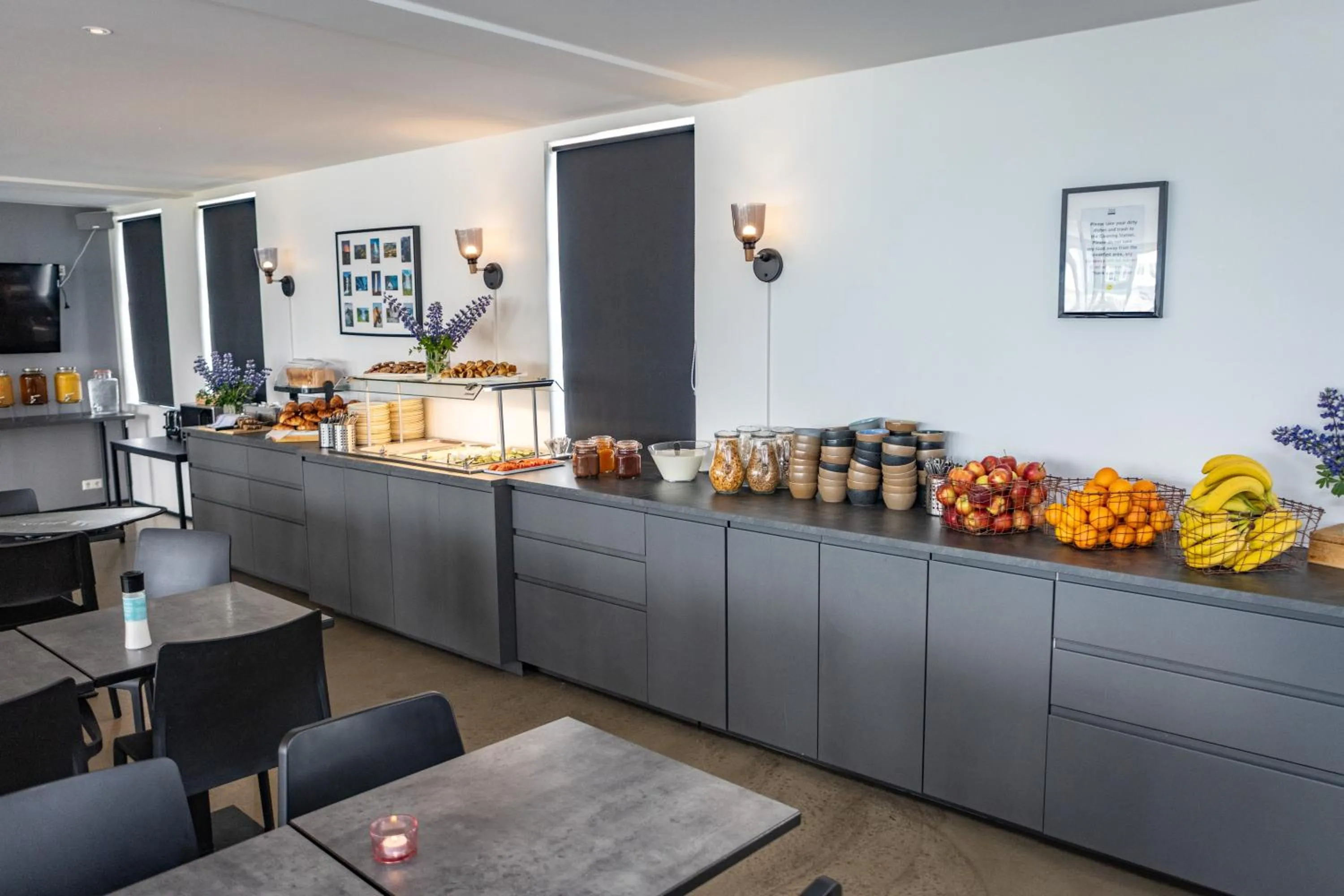 Buffet breakfast in 201 Hotel