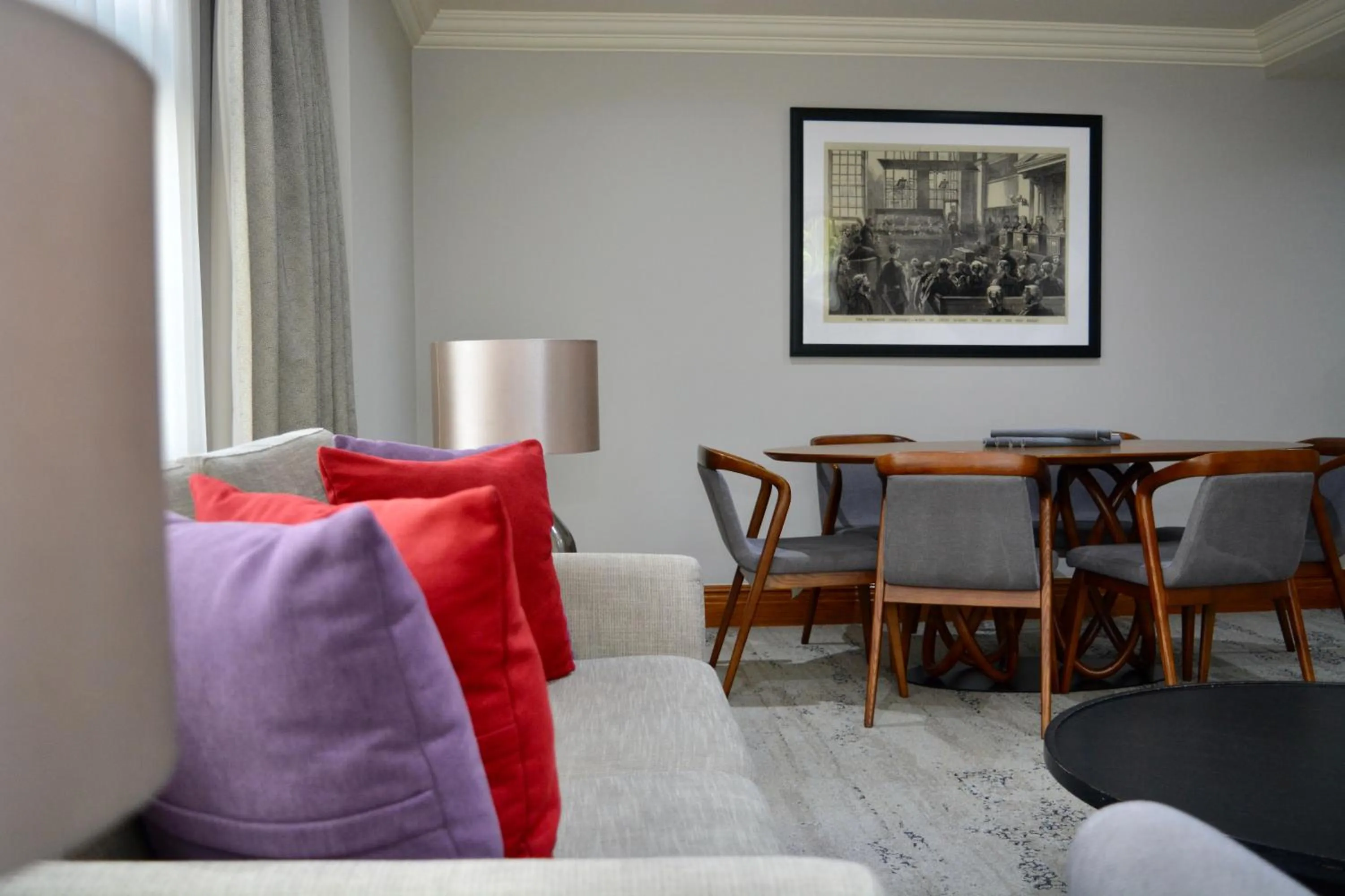 Living room in Sanctum Maida Vale