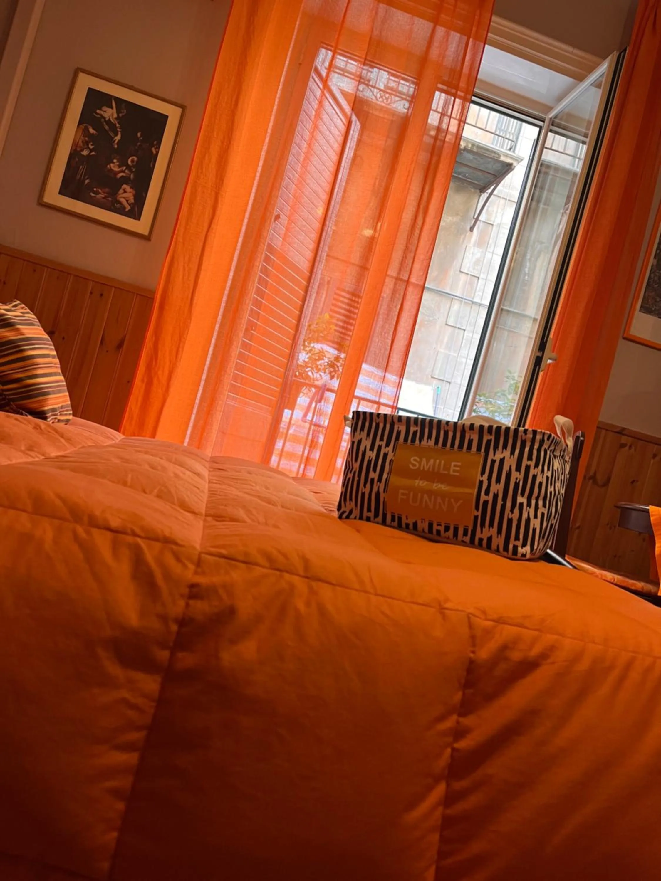 Bed in Nuovo Cortile Palermo Bed and Breakfast