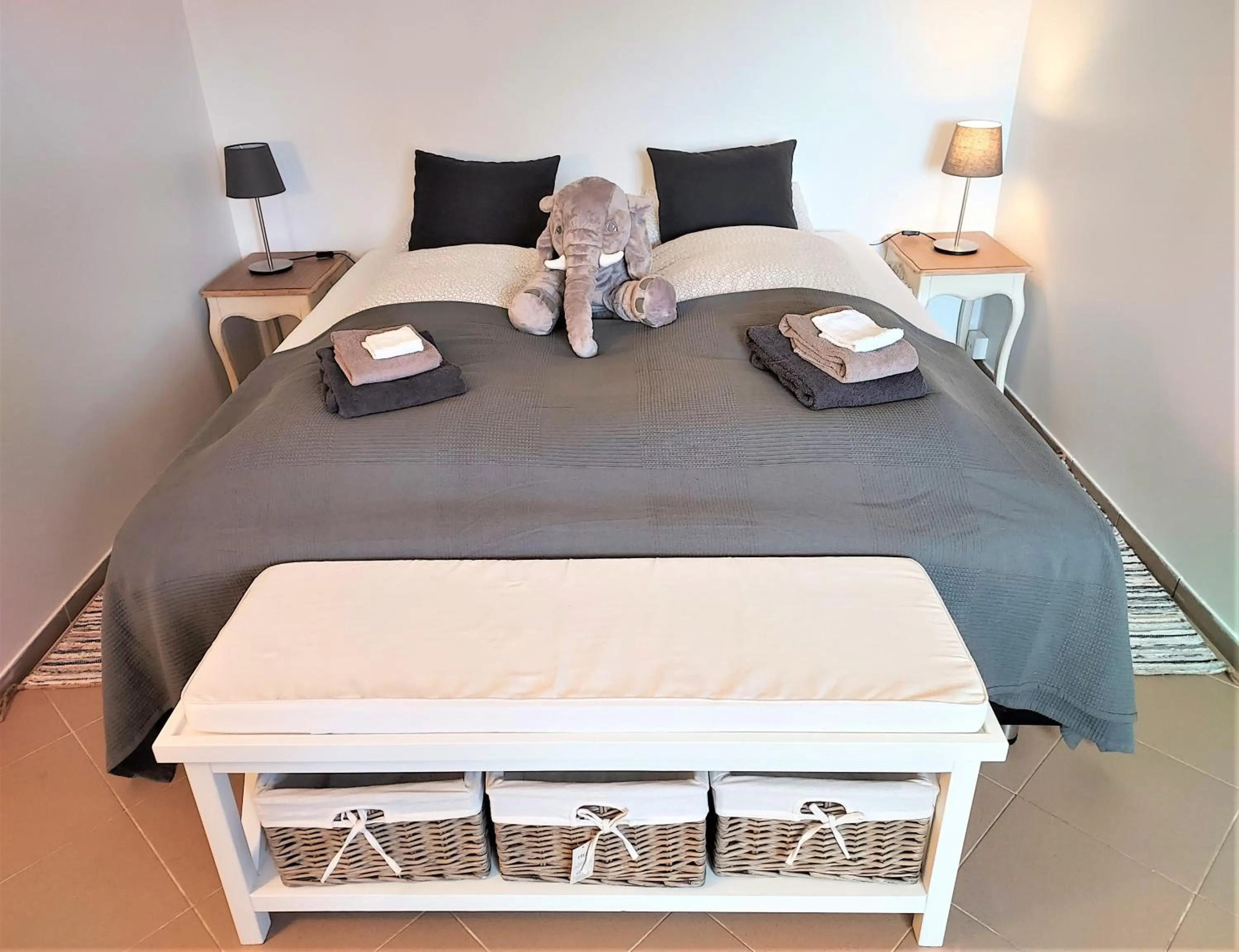 Bedroom, Bed in Guesthouse Vatnsholt