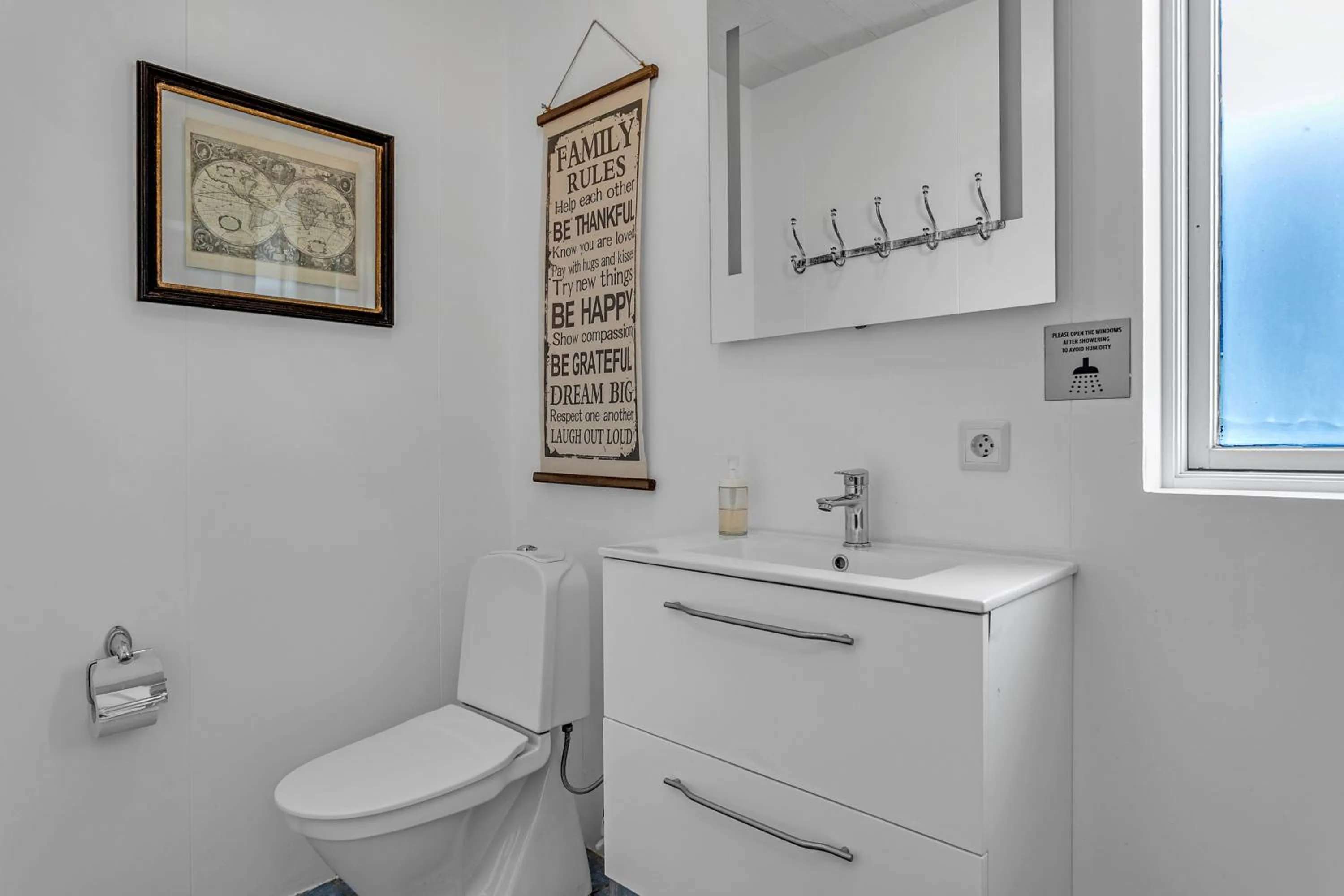 Bathroom in Guesthouse Vatnsholt