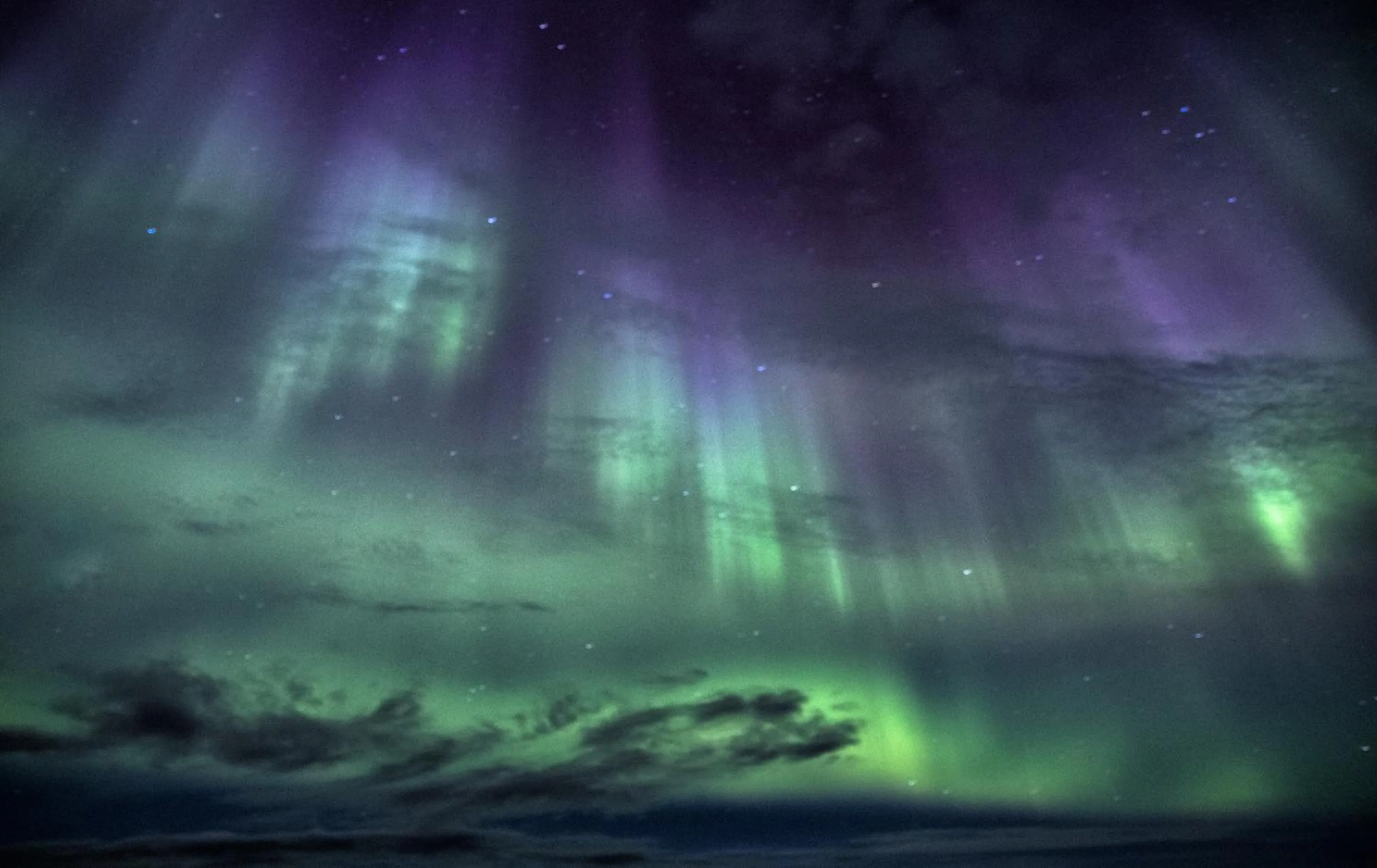 Natural landscape in Guesthouse Vatnsholt