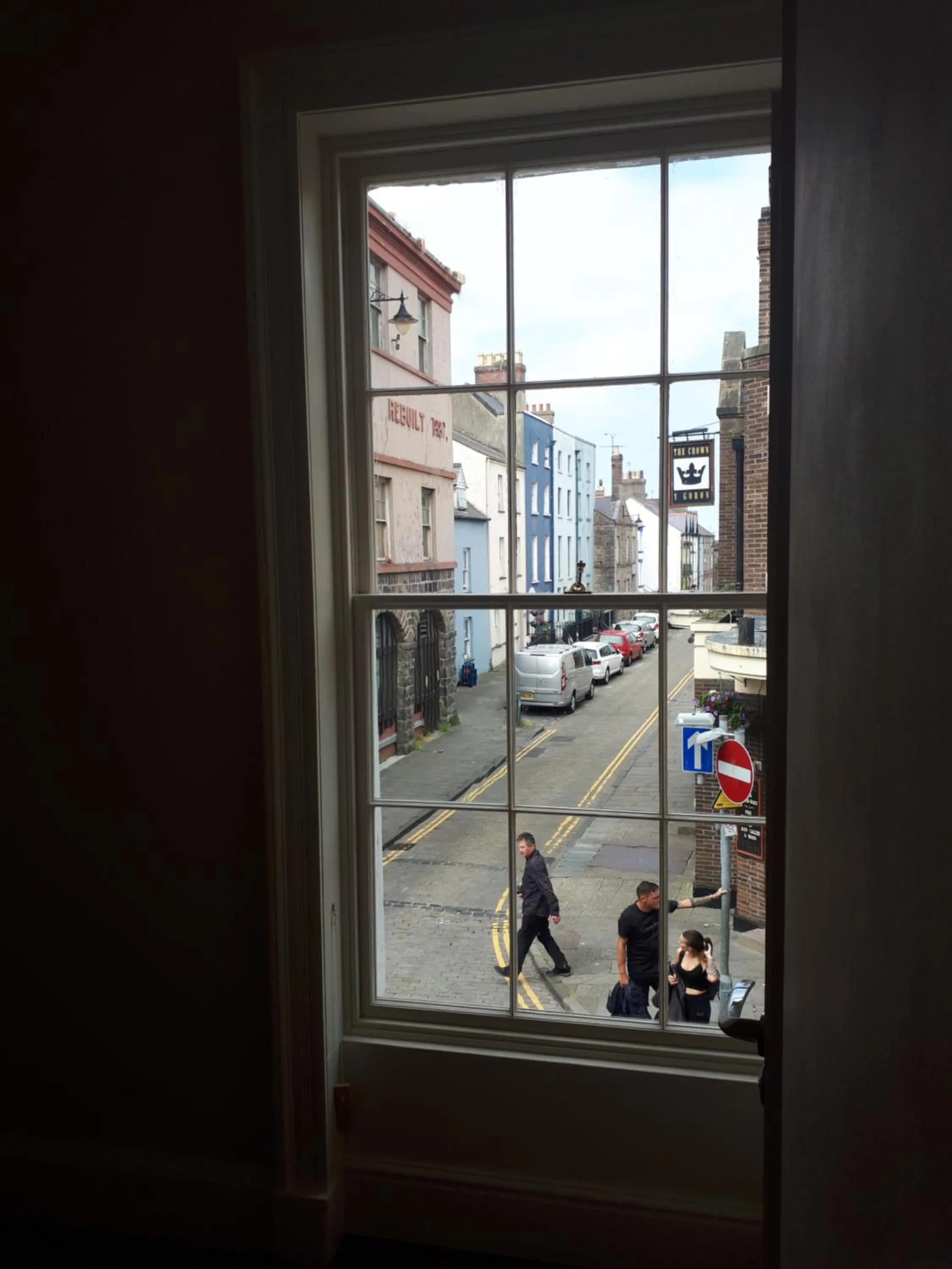 Street view in Ty Glyndwr Bunkhouse, Bar and cafe