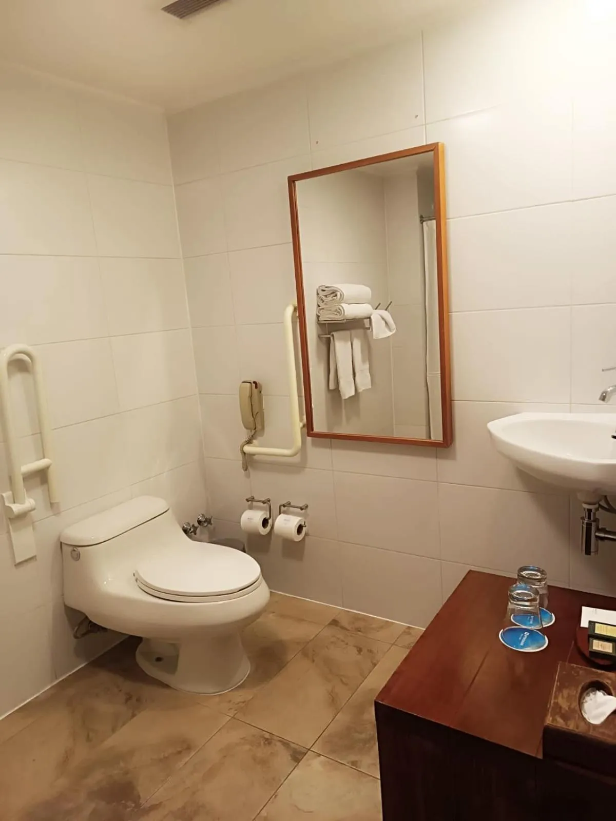 Bathroom in Wyndham Puerto Varas Pettra