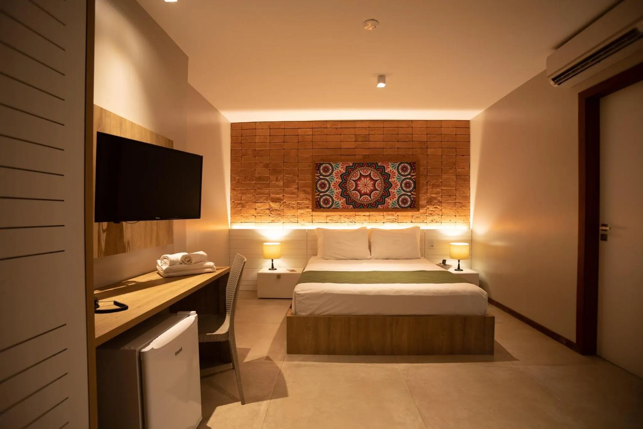 Photo of the whole room, Bed in Bravo Pousada Design