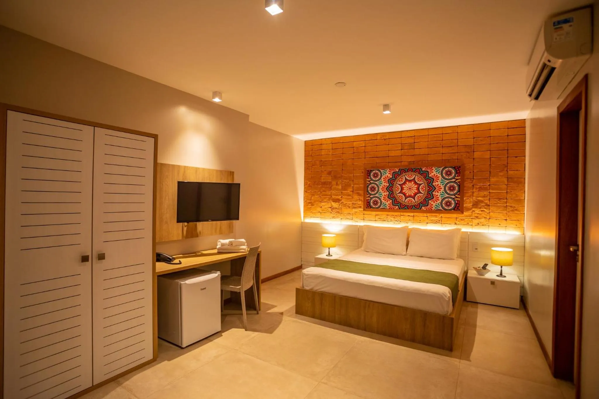 Photo of the whole room, Bed in Bravo Pousada Design