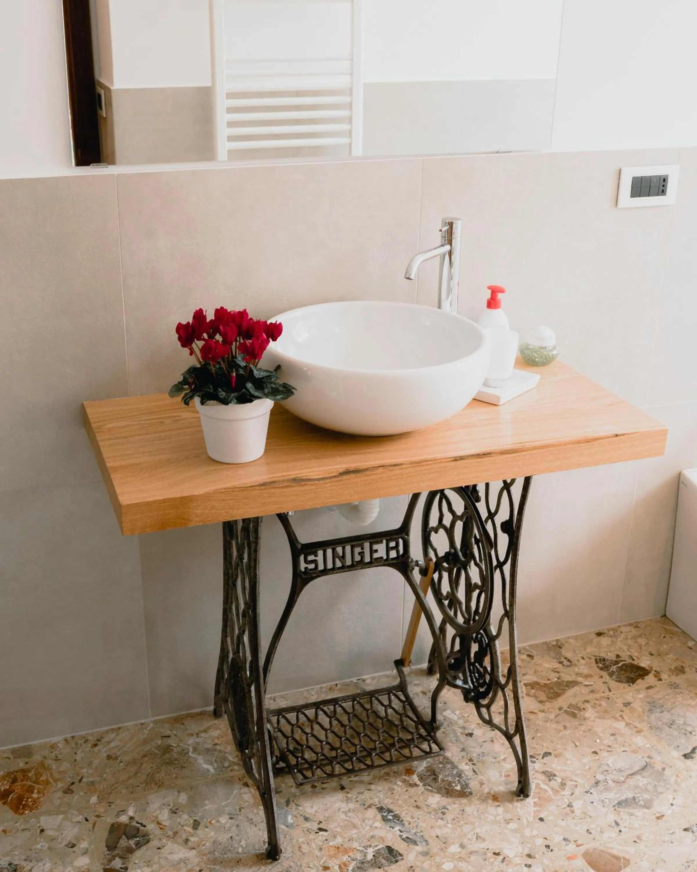 Bathroom in La Casa Di Adua