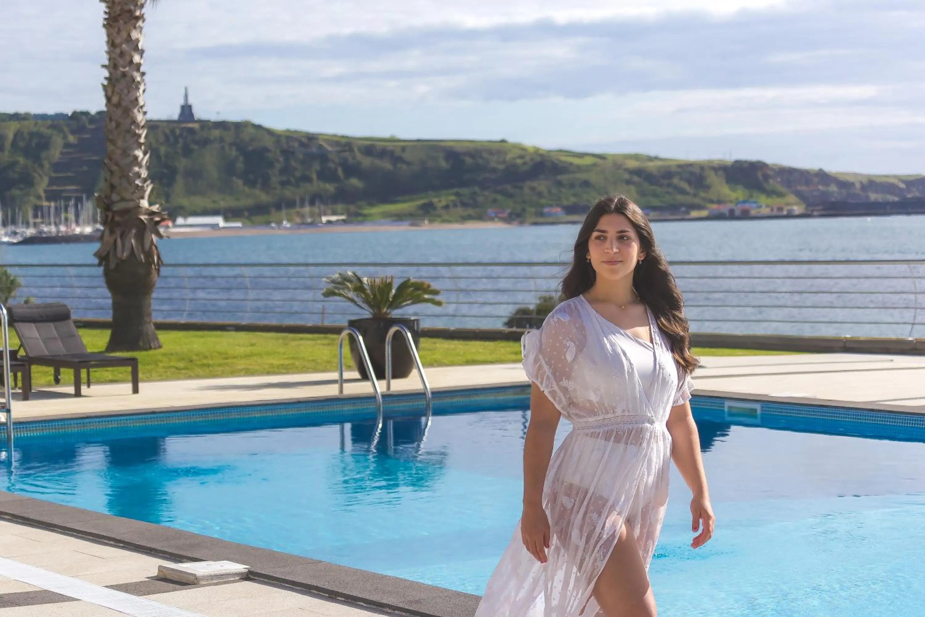 Pool view in Atlantida Mar Hotel