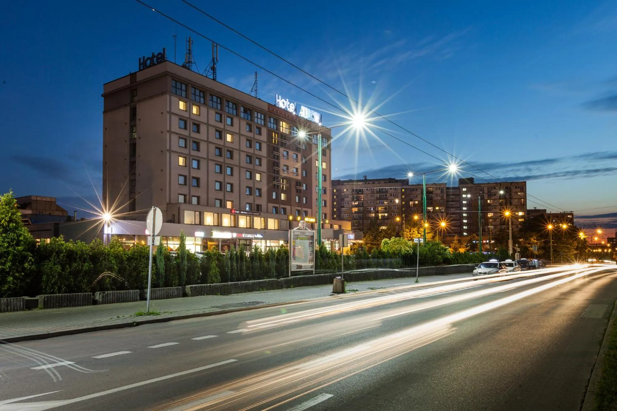 Property building in Hotel Tychy Prime