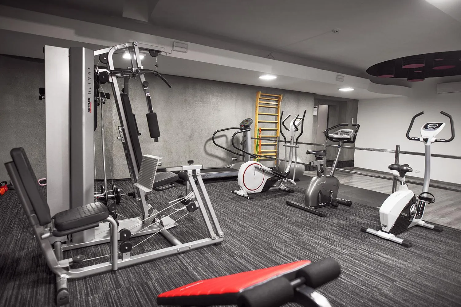 Fitness centre/facilities in Hotel Tychy Prime