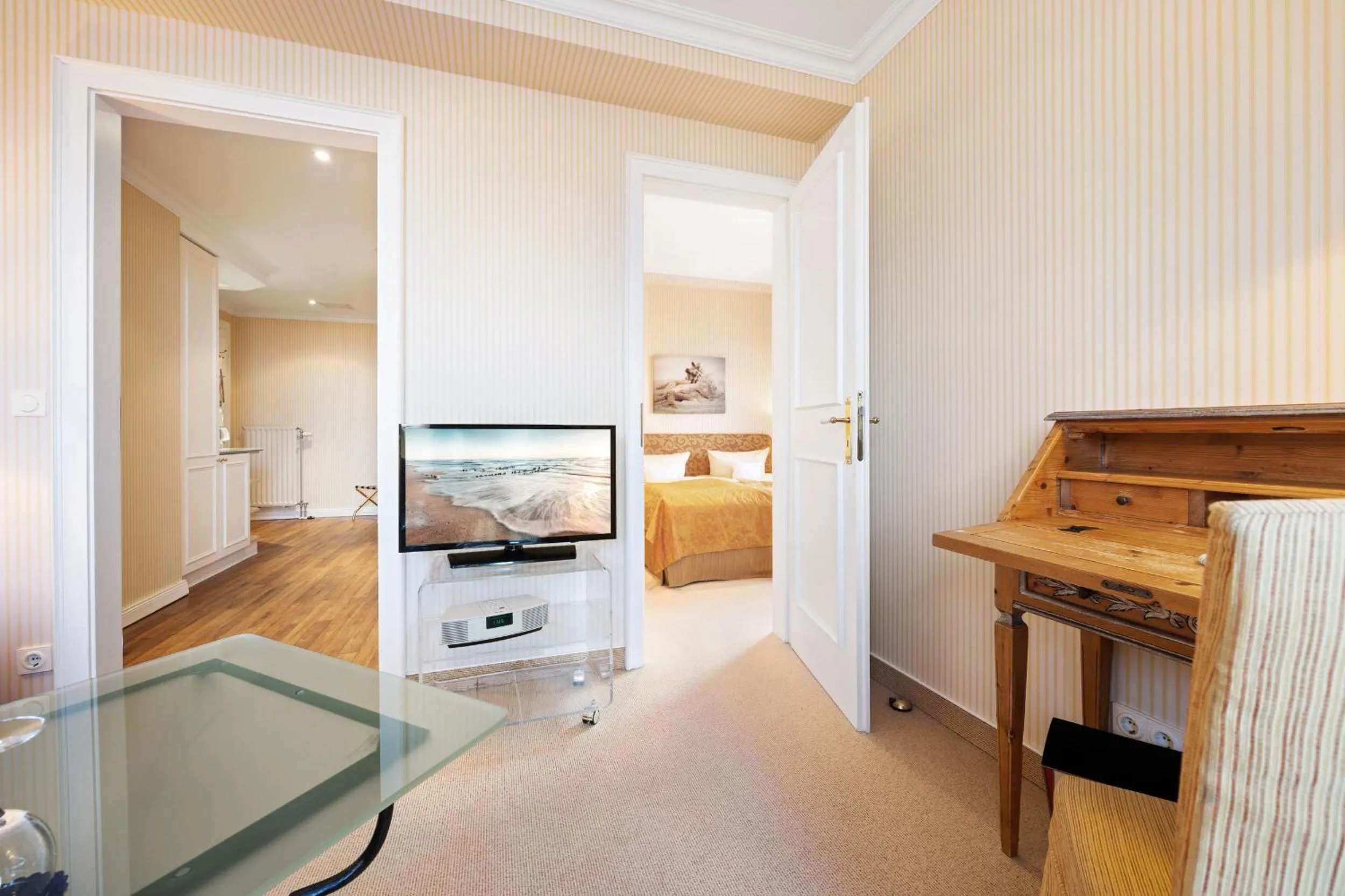 Bedroom in Strandhotel Sylt Westerland