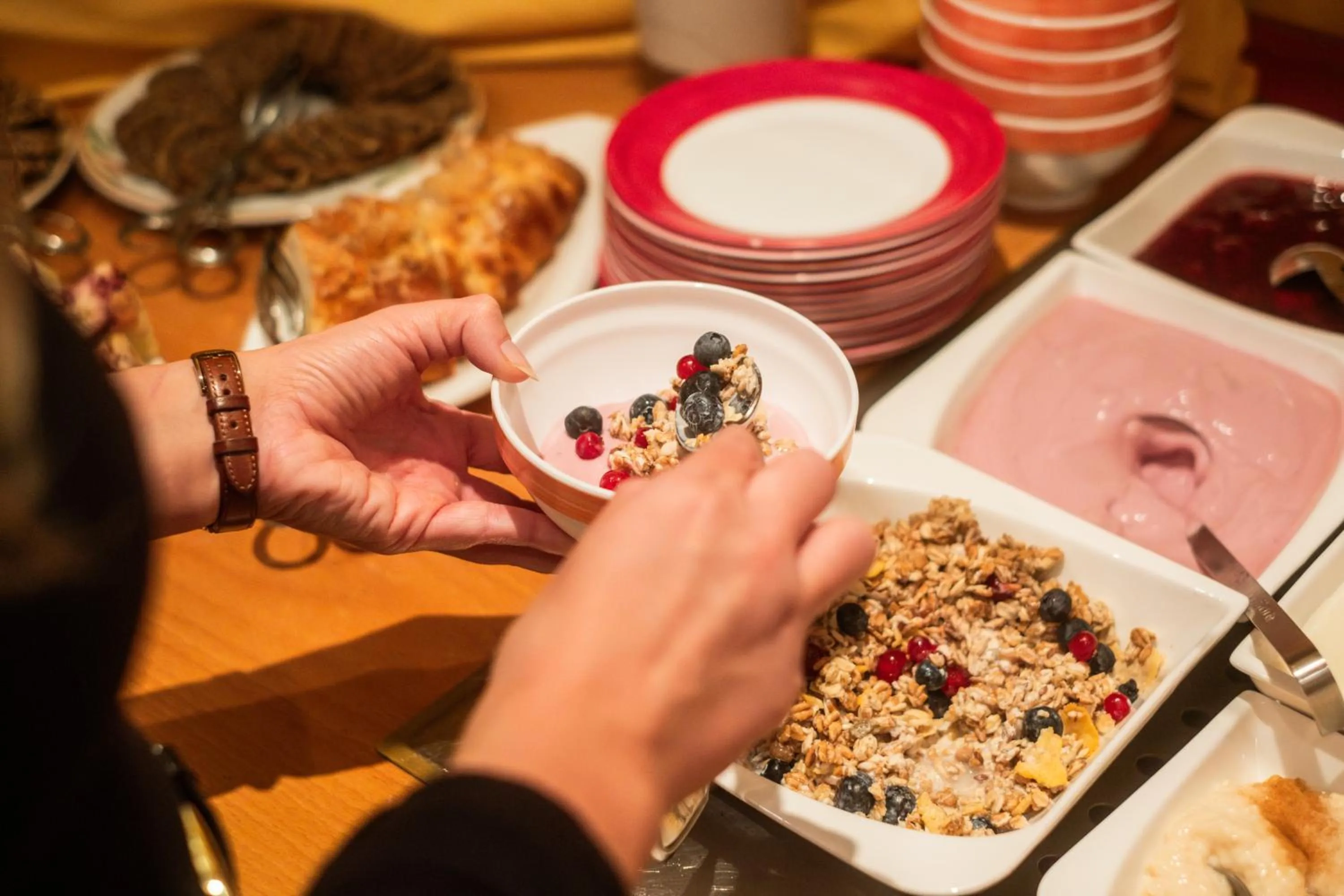 Buffet breakfast in Strandhotel Sylt Westerland