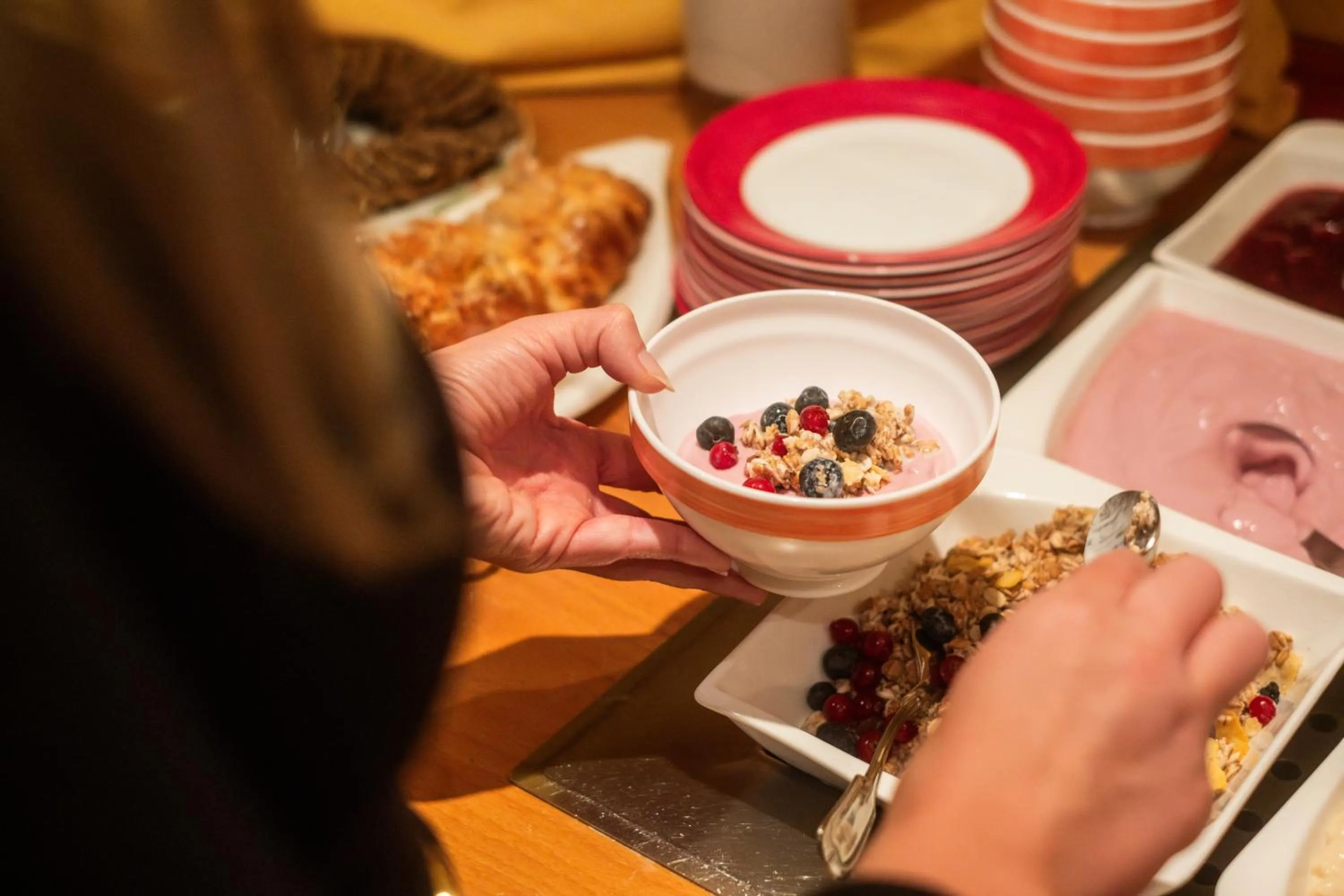 Buffet breakfast in Strandhotel Sylt Westerland