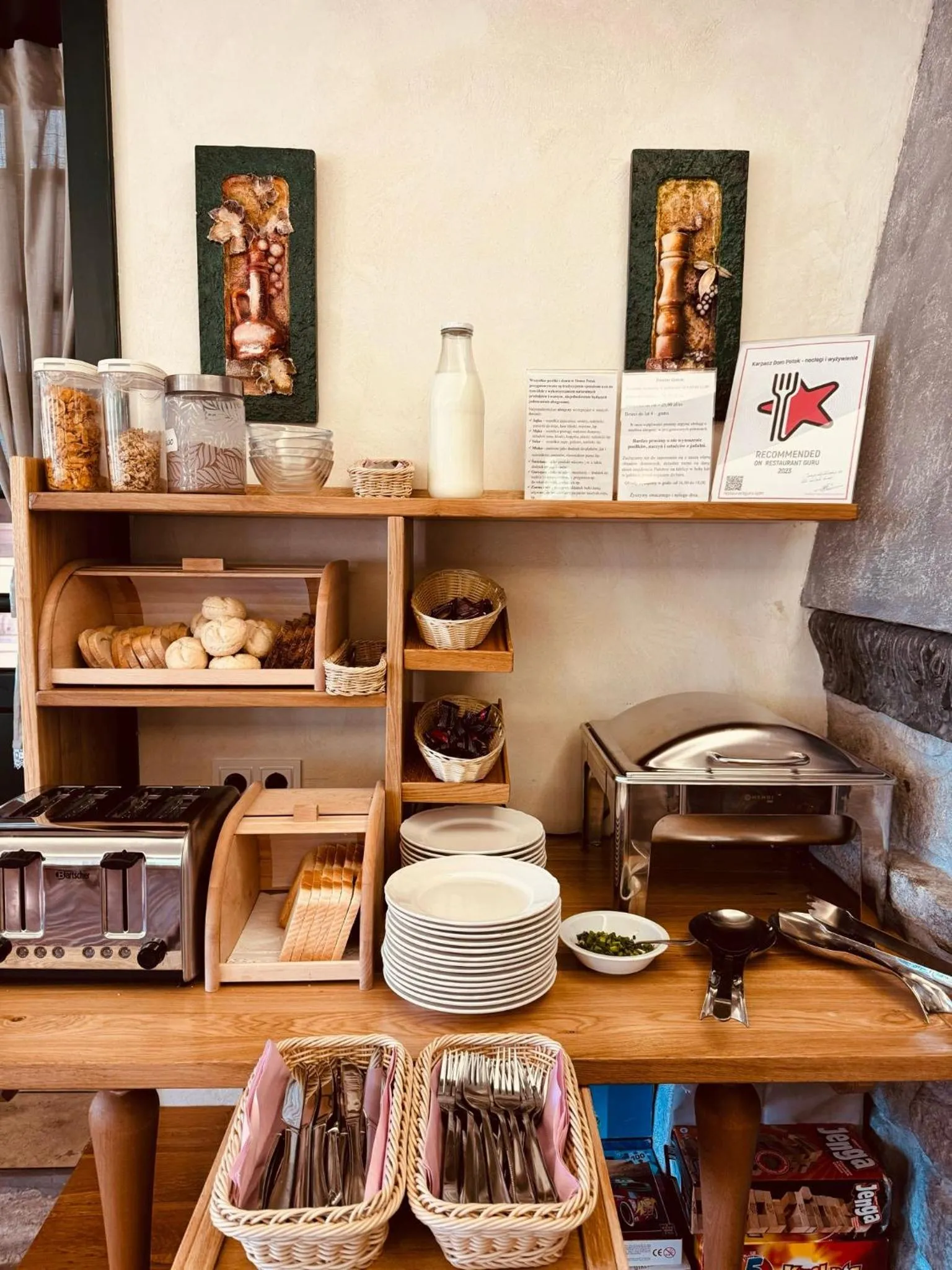 Food and drinks in Dom Potok