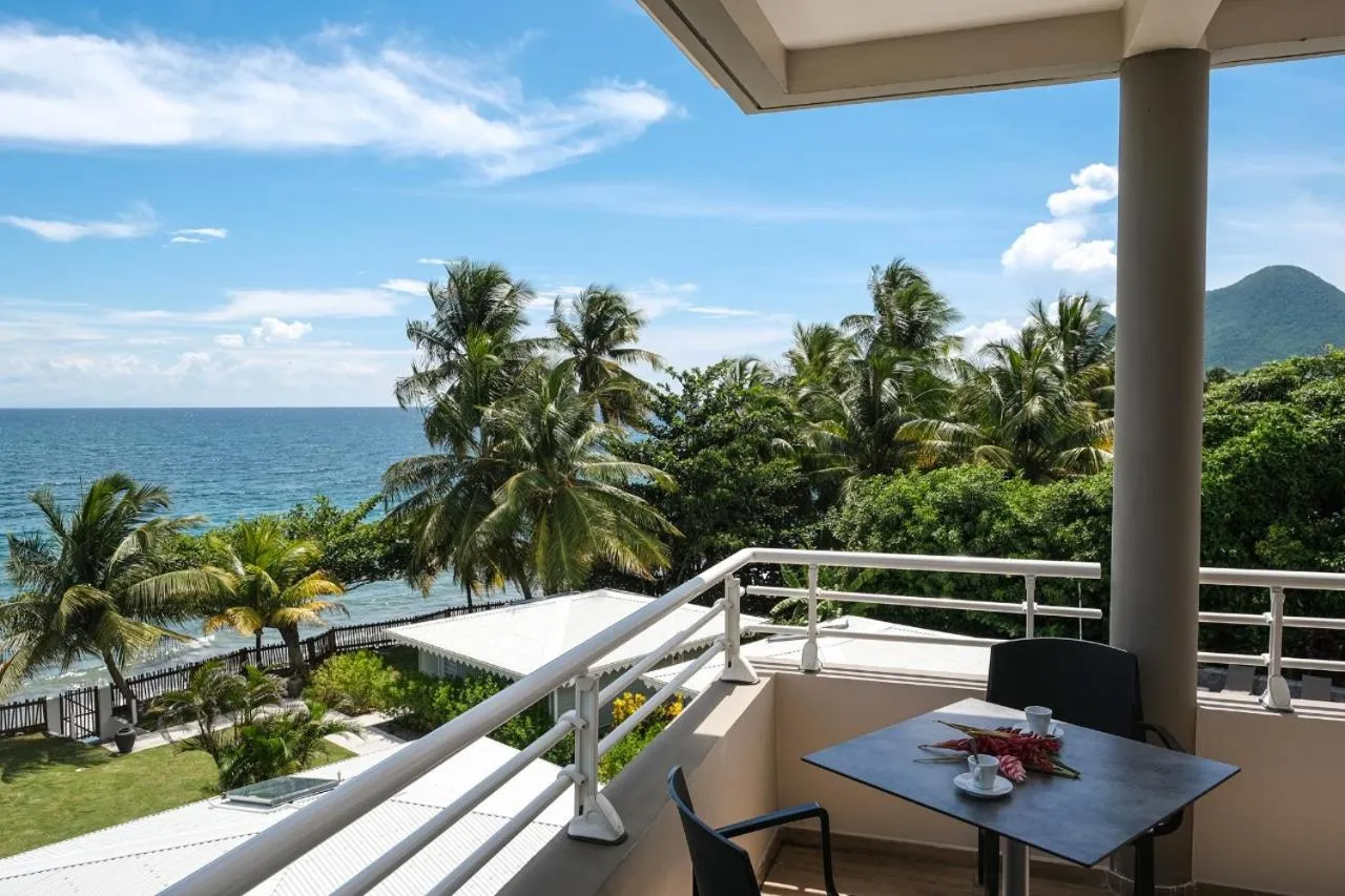 Balcony/Terrace in Diamant les bains - Résidence Hôtelière