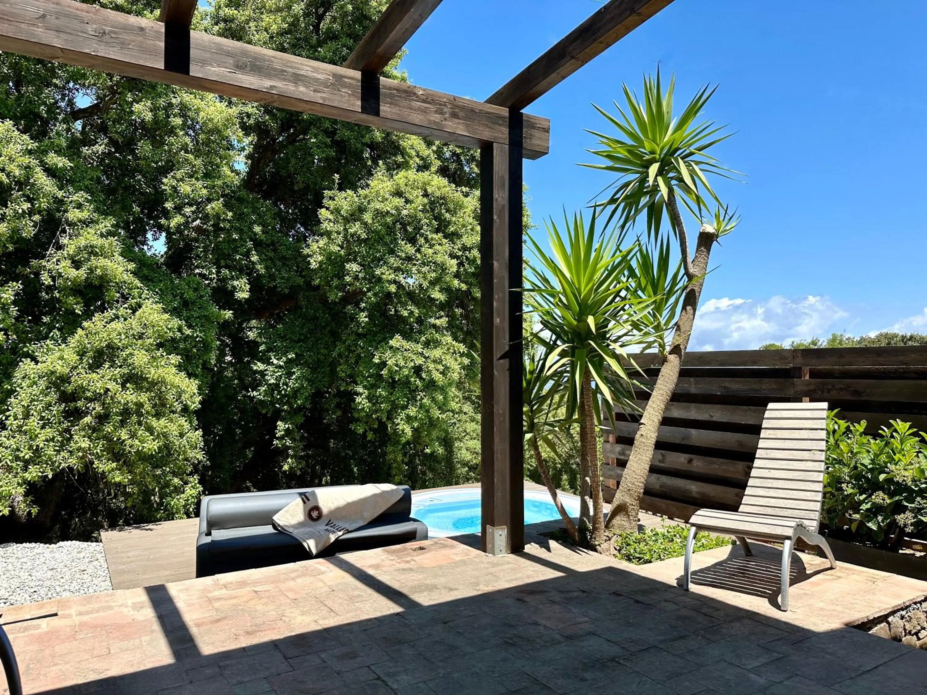 Swimming pool in Vallegrande Nature Resort by Geocharme