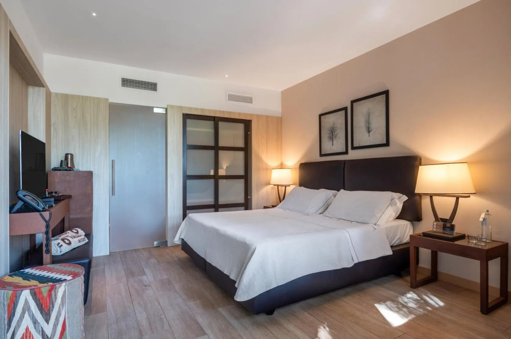 Bedroom, Bed in Vallegrande Nature Resort by Geocharme