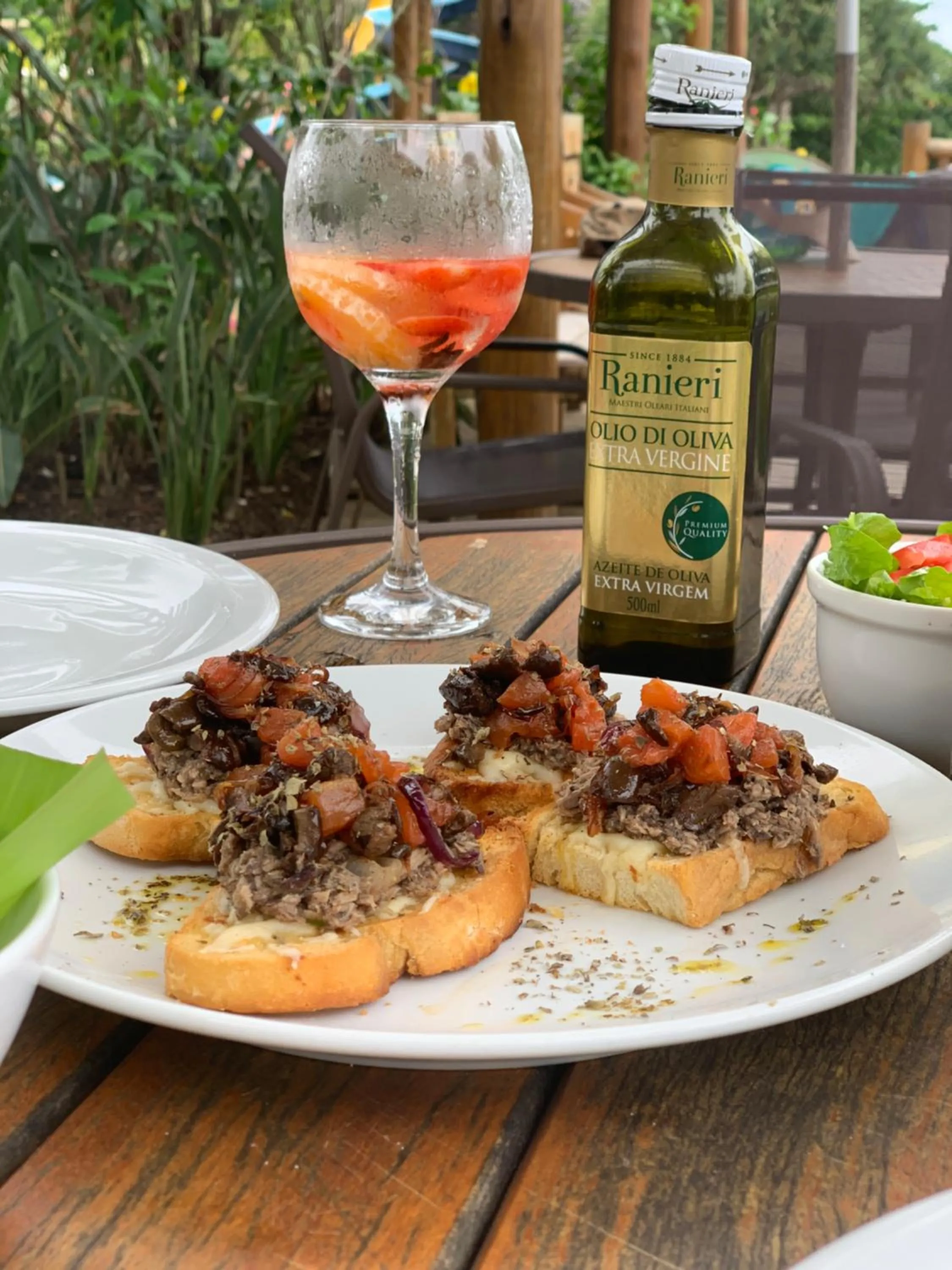 Food close-up in Resort Tororomba