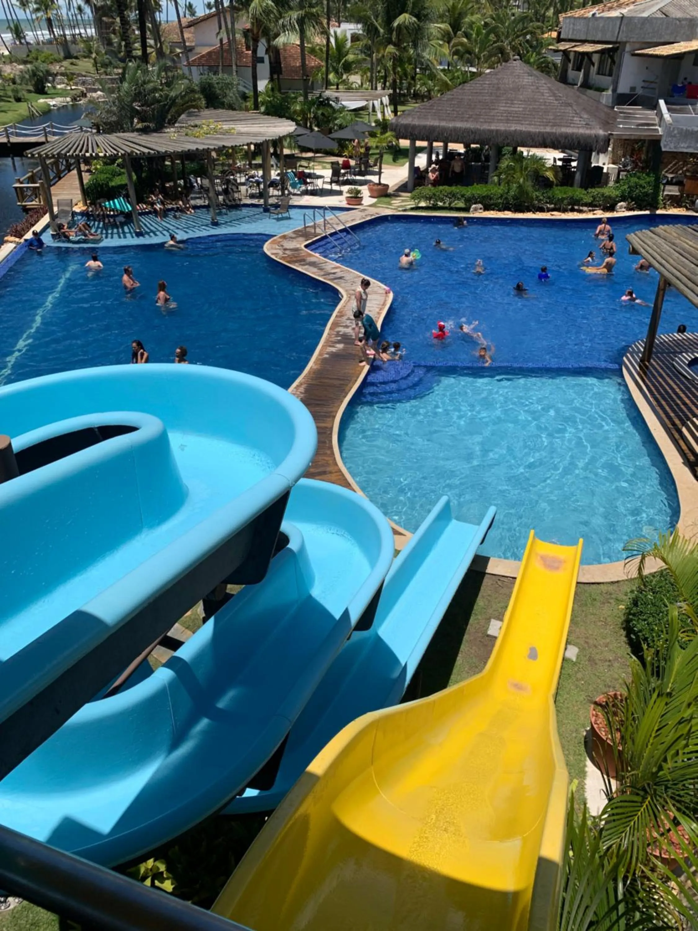 Pool view in Resort Tororomba