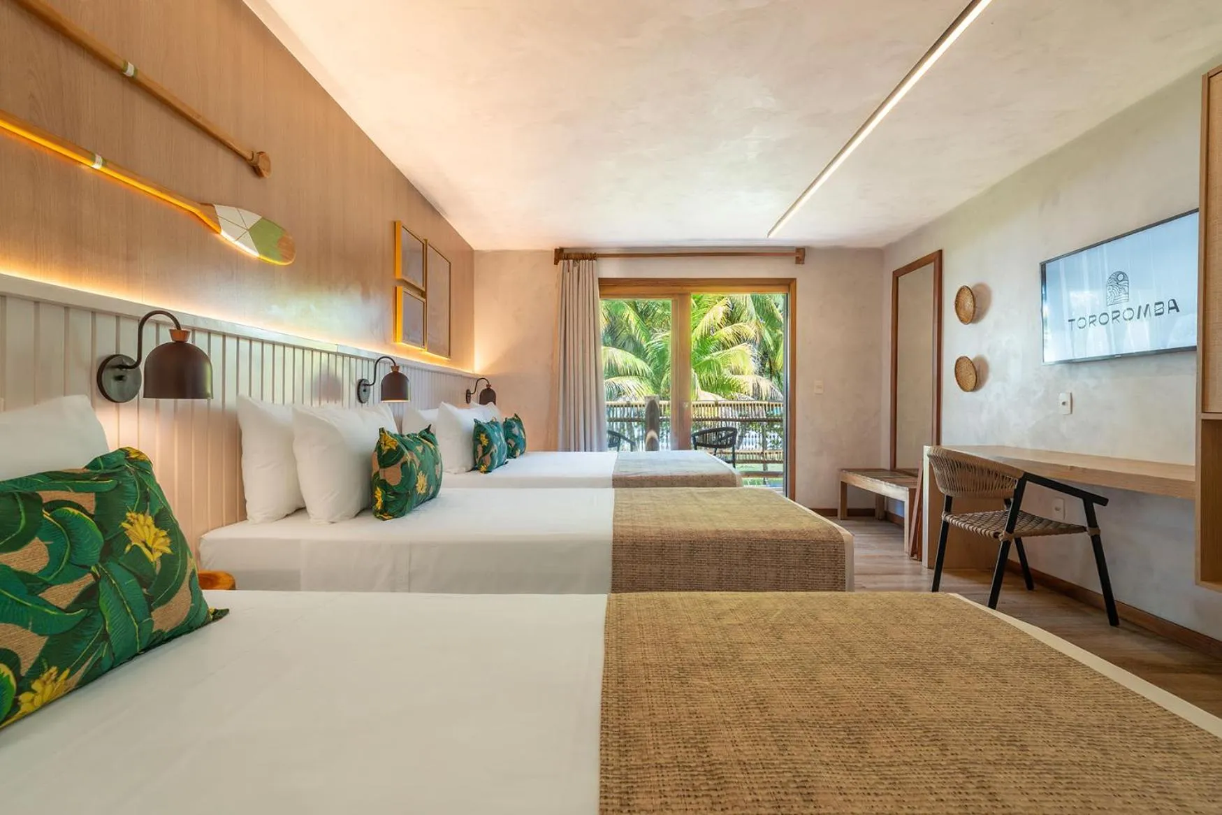 Bed in Resort Tororomba