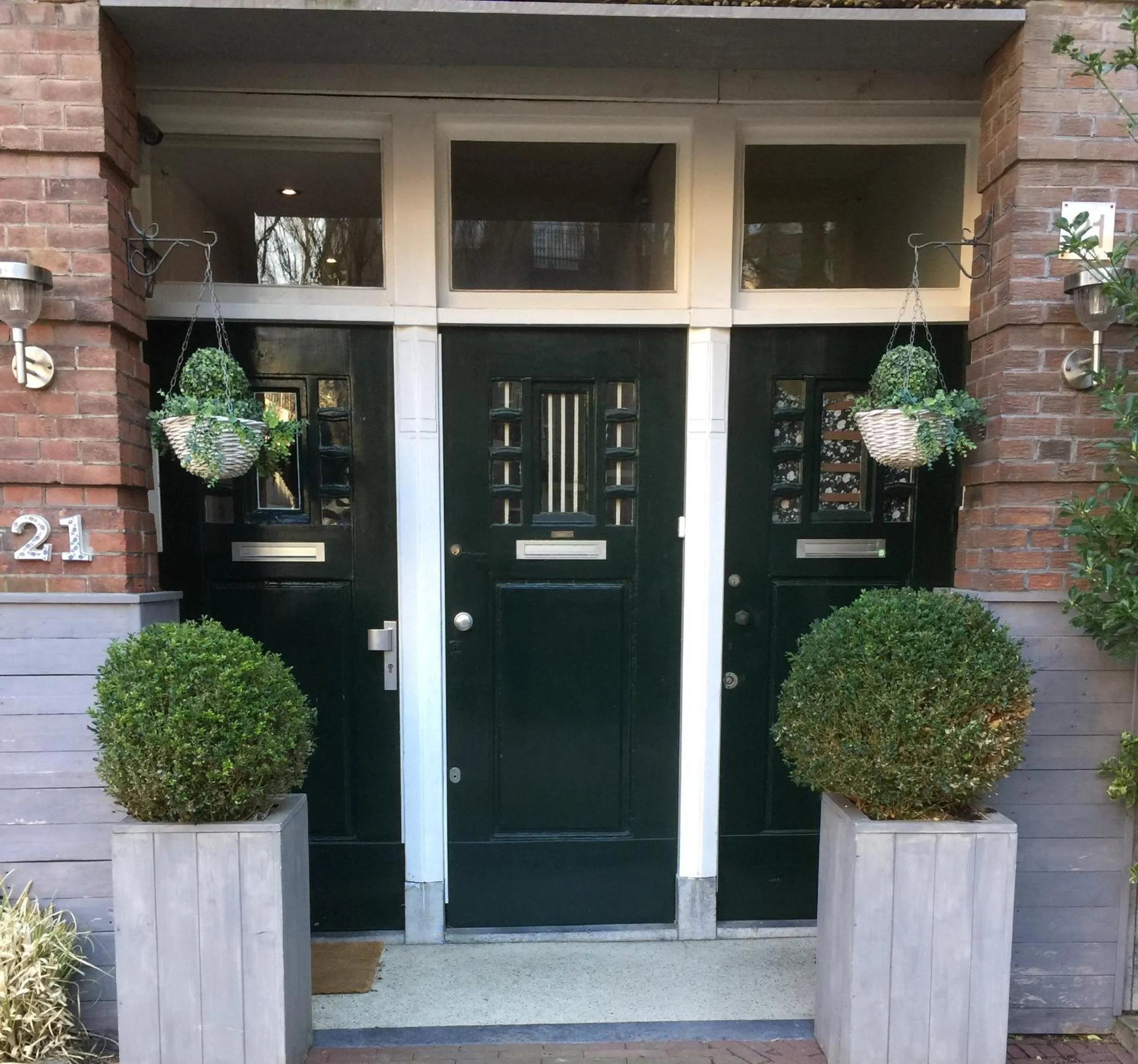 Facade/entrance in Vondelpark House B&B