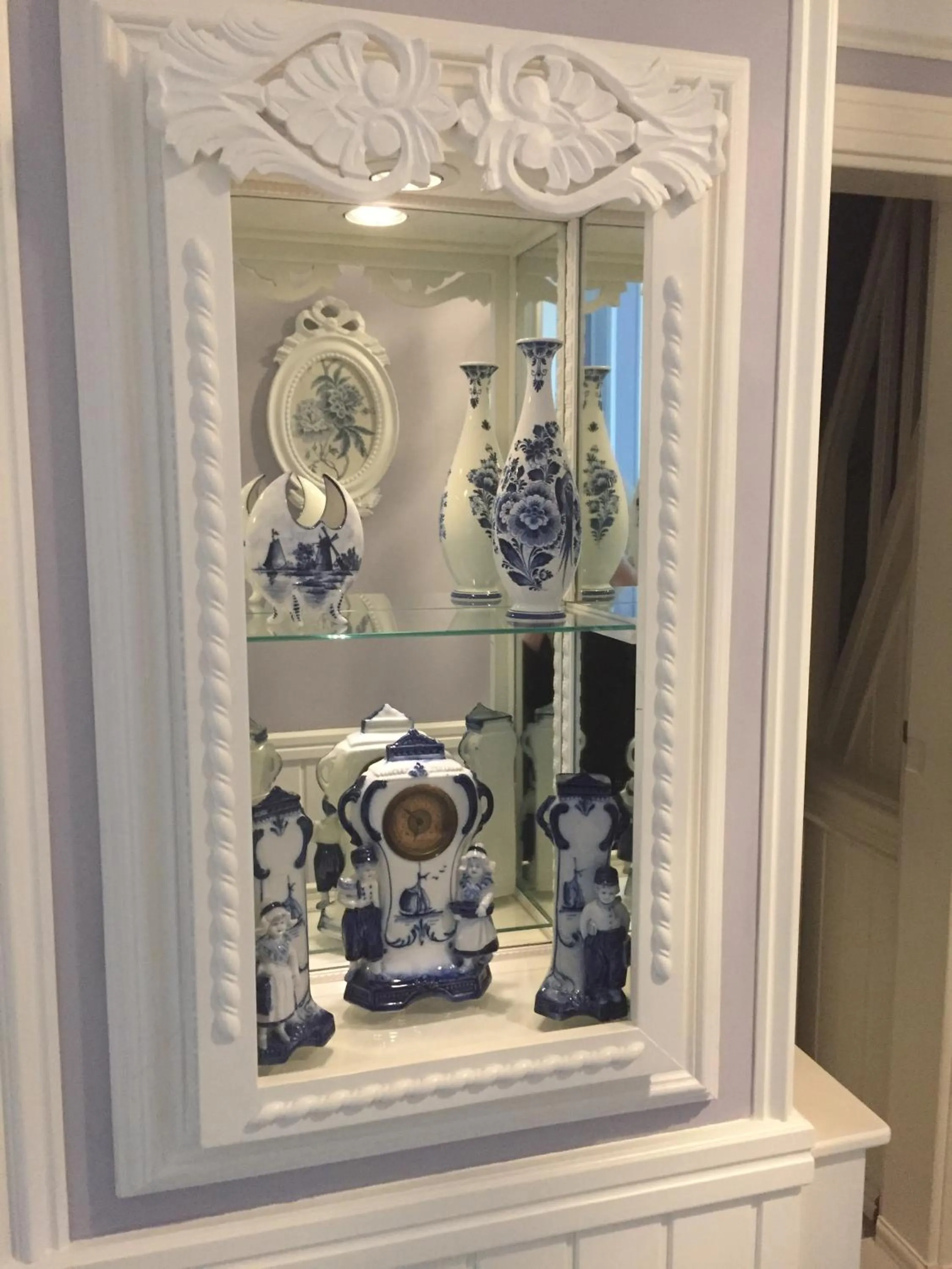 Decorative detail in Vondelpark House B&B