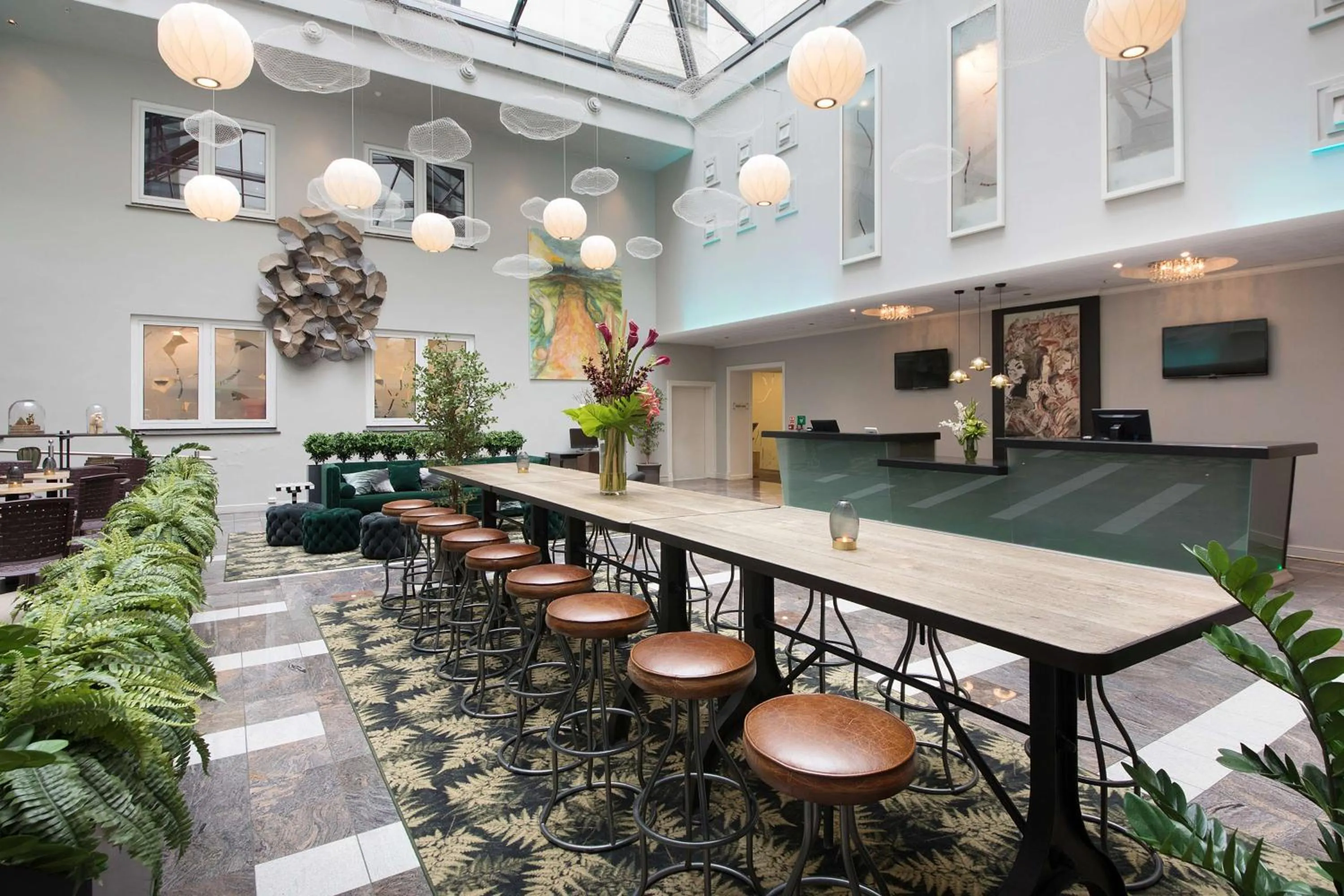 Lobby or reception in Scandic Neptun