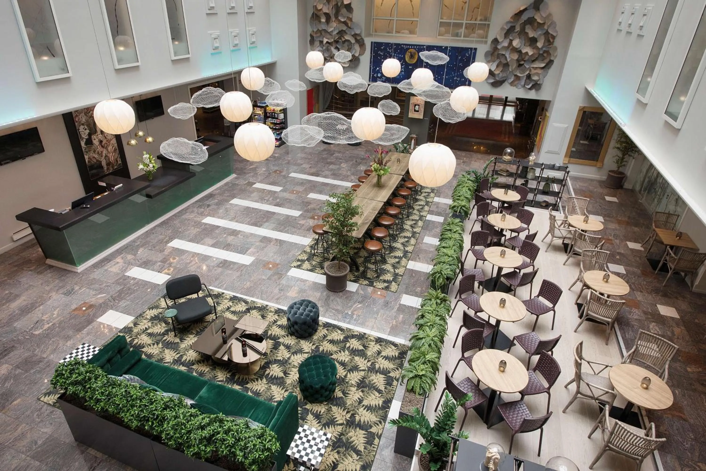 Lobby or reception in Scandic Neptun