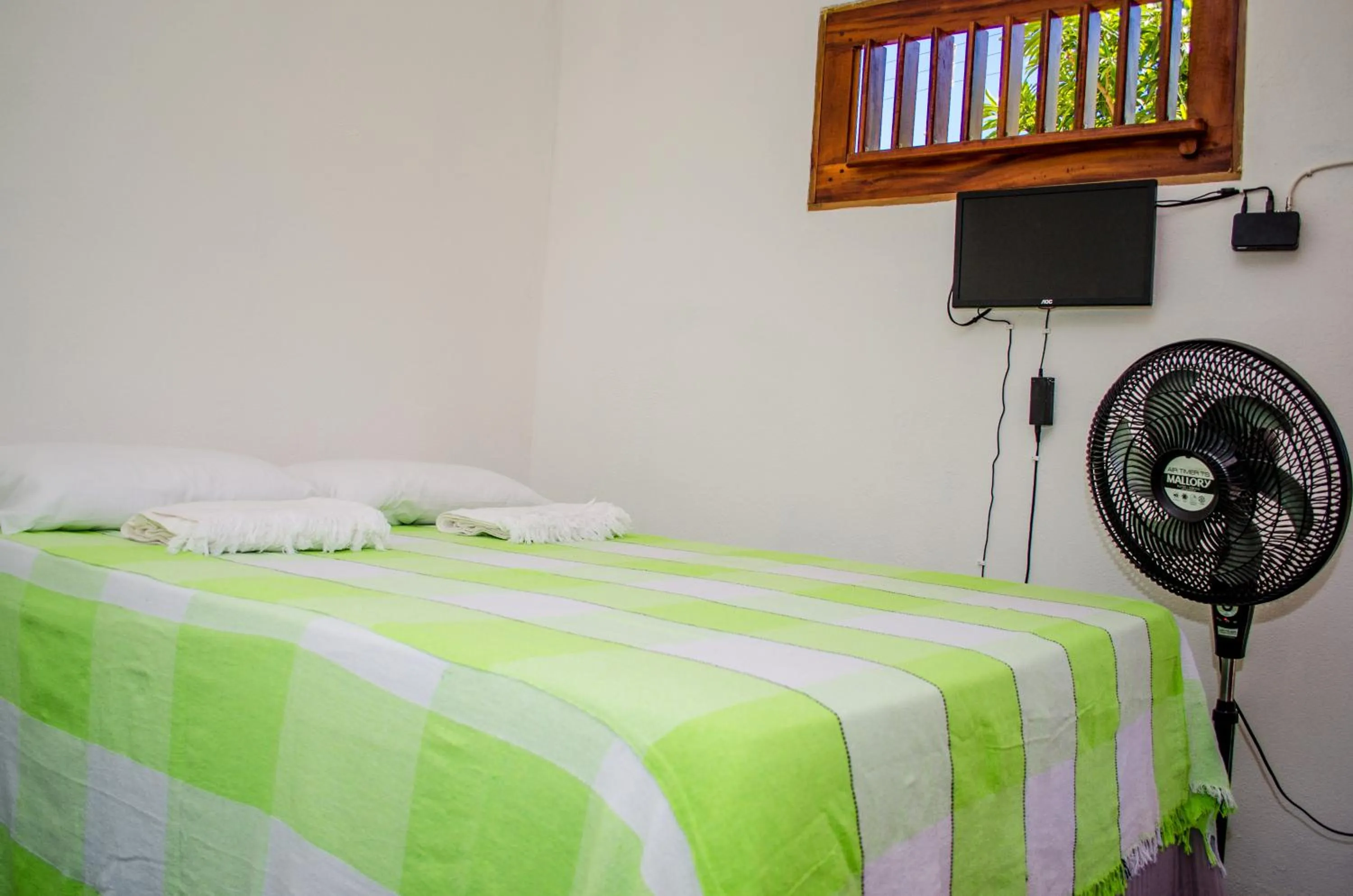 Bed in B&B Chalé Jardins