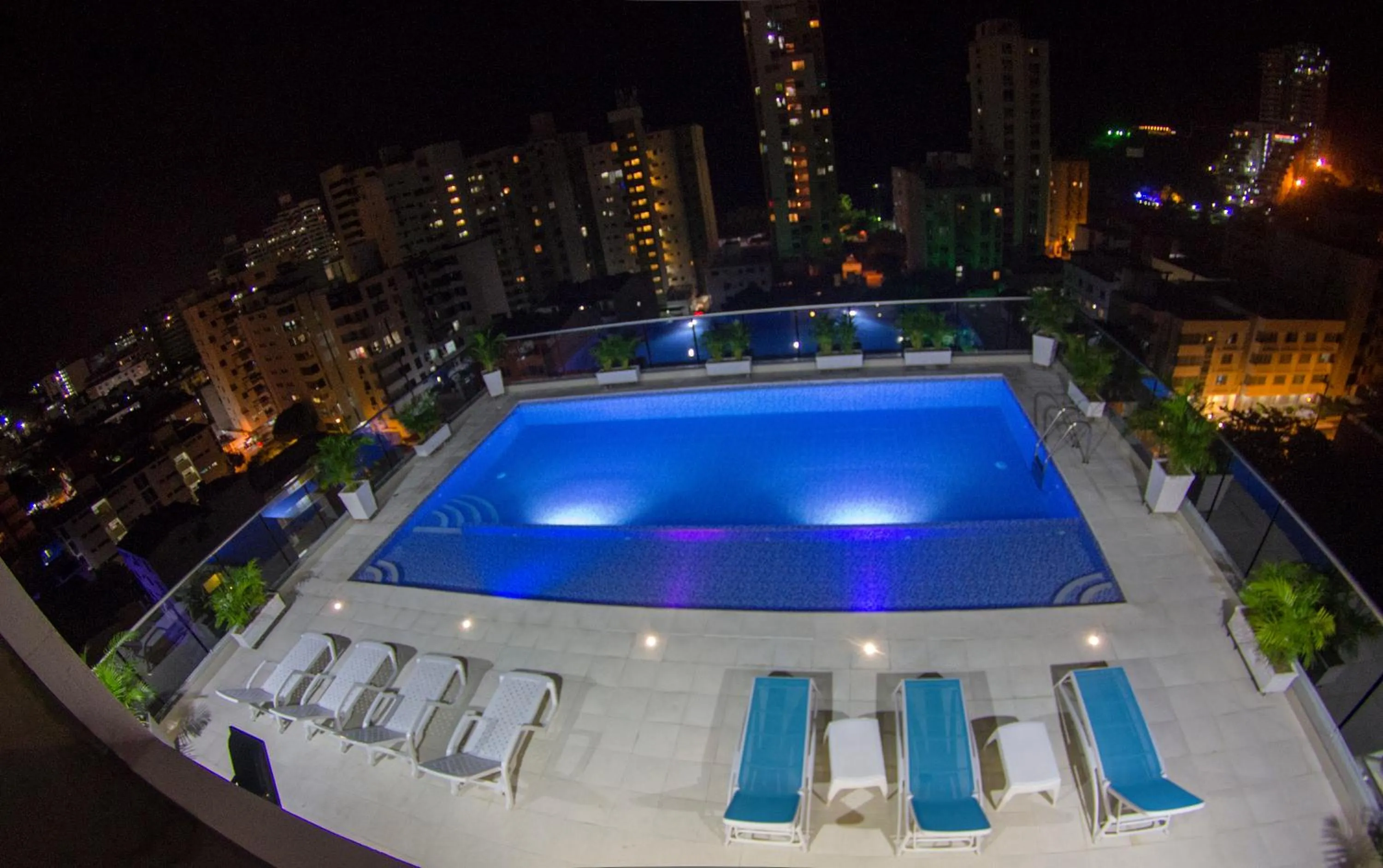 Swimming pool in Hotel Tayrona del Mar