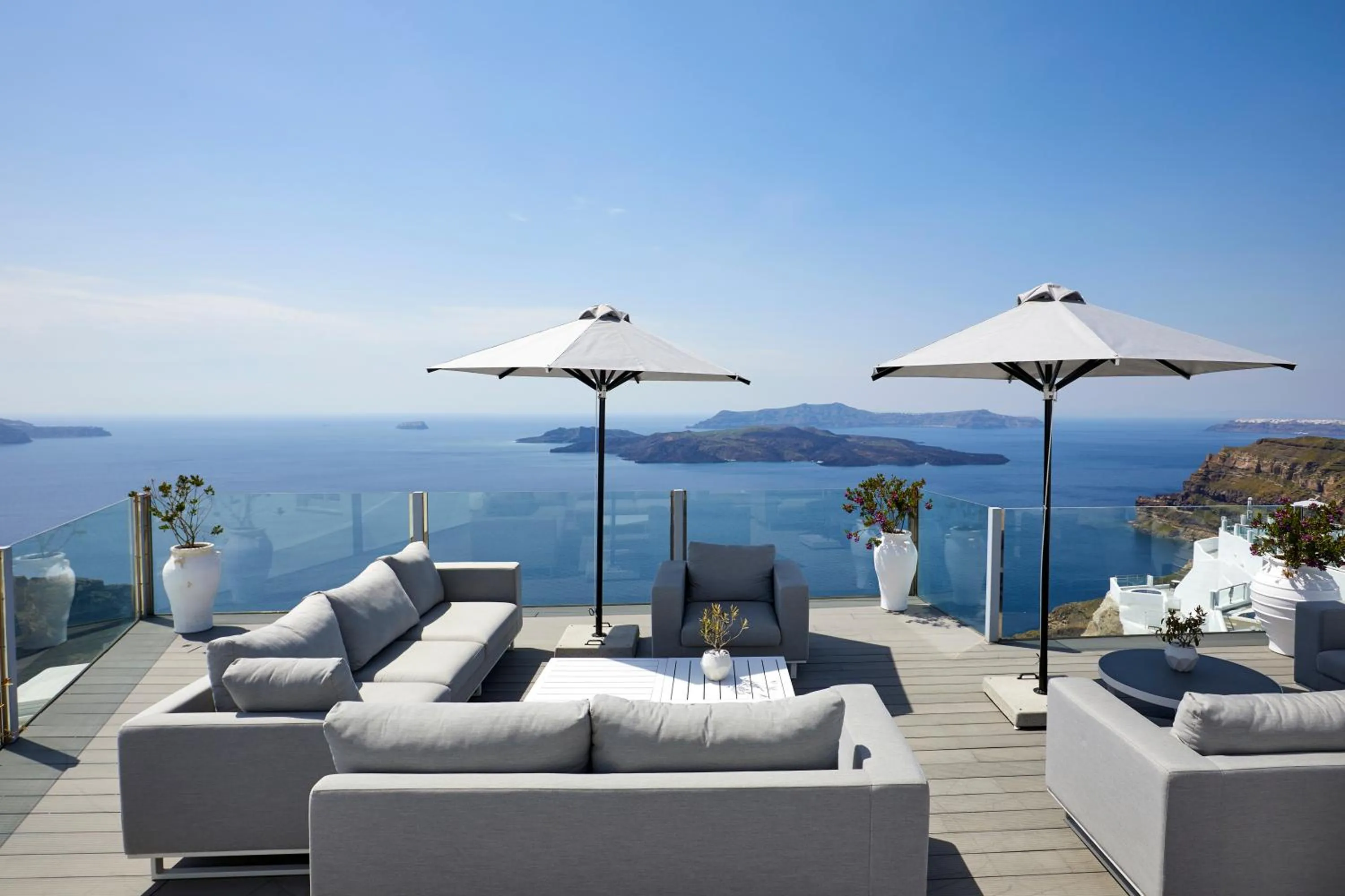 Patio in Petit Palace Suites