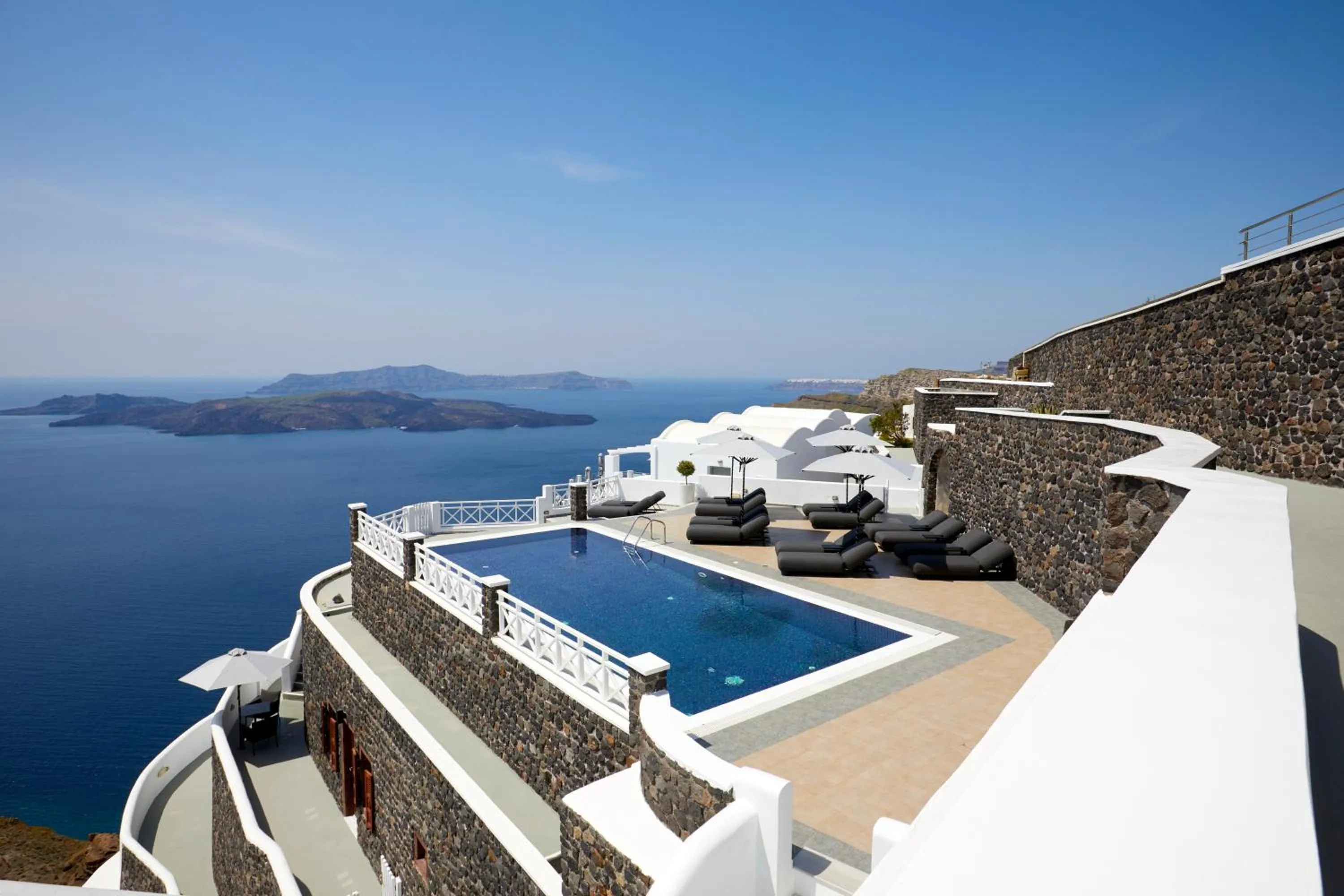 Swimming pool in Petit Palace Suites