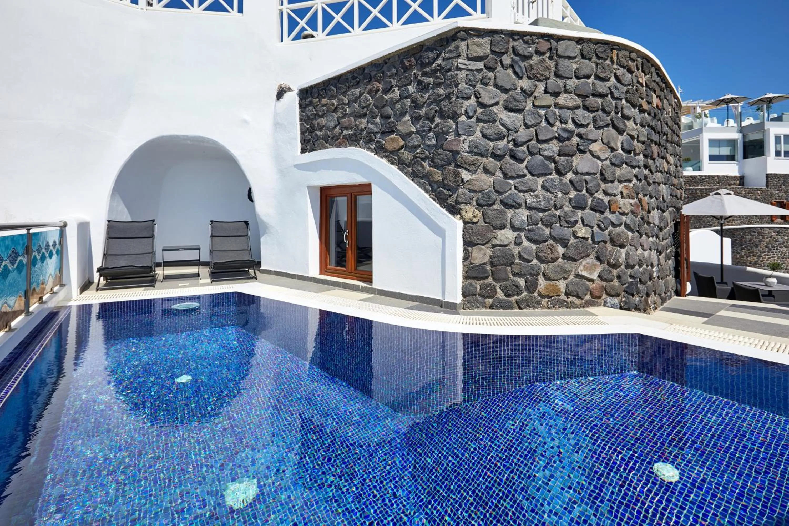 Swimming pool in Petit Palace Suites