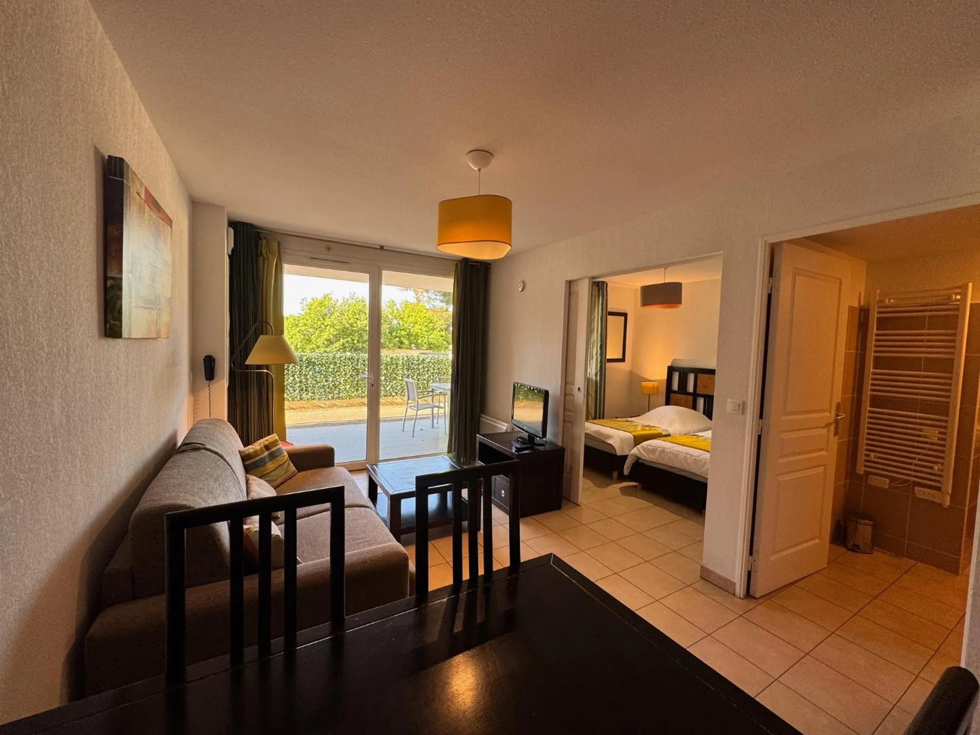 Communal lounge/ TV room, Bed in Lagrange Vacances Les Terrasses des Embiez