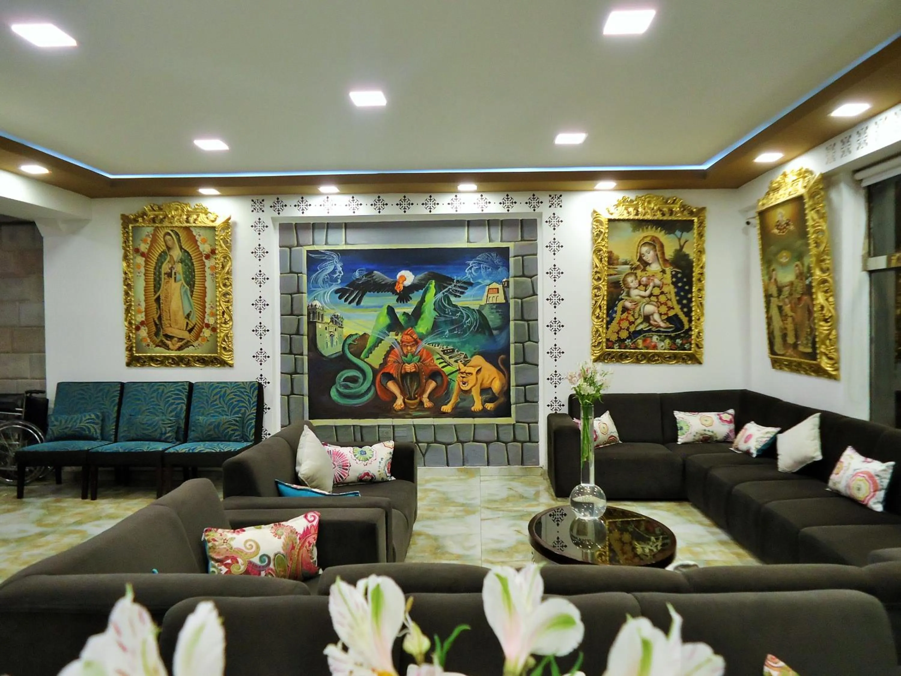 Lobby or reception in San Francisco Cusco Hotel