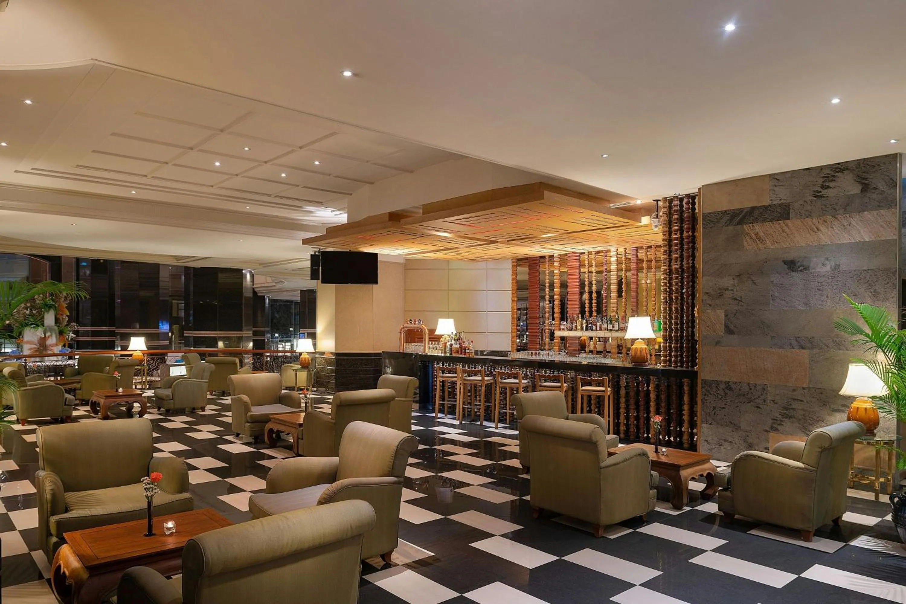 Lounge or bar in Jubilee Prestige Hotel Ratchadapisek