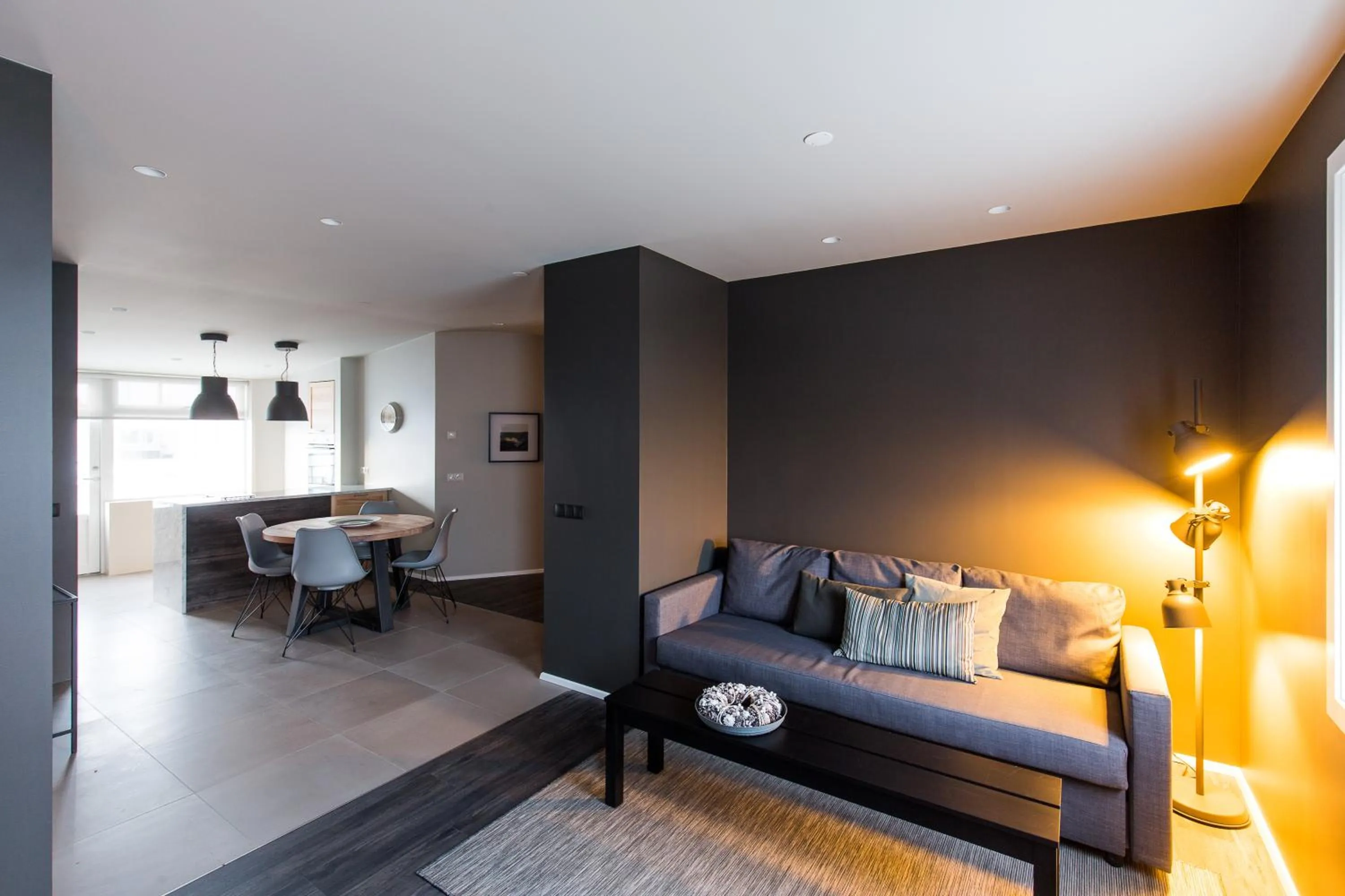 Communal lounge/ TV room in Acco Luxury Apartments