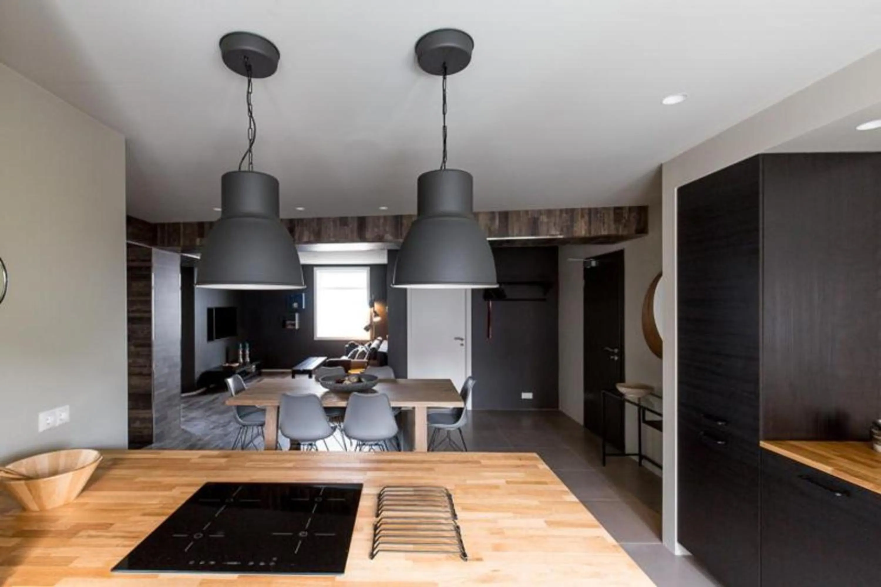 Kitchen or kitchenette in Acco Luxury Apartments