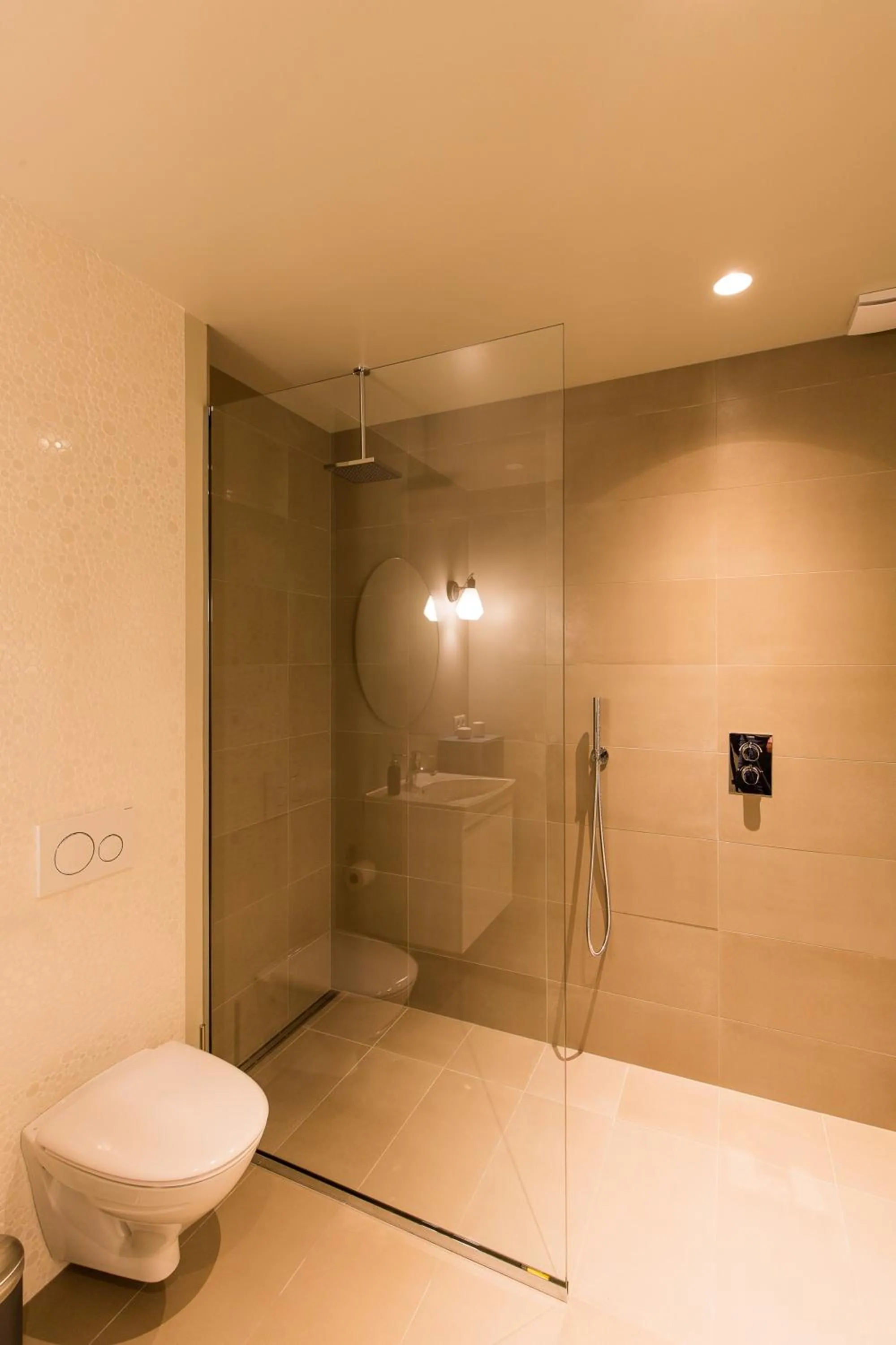 Shower in Acco Luxury Apartments