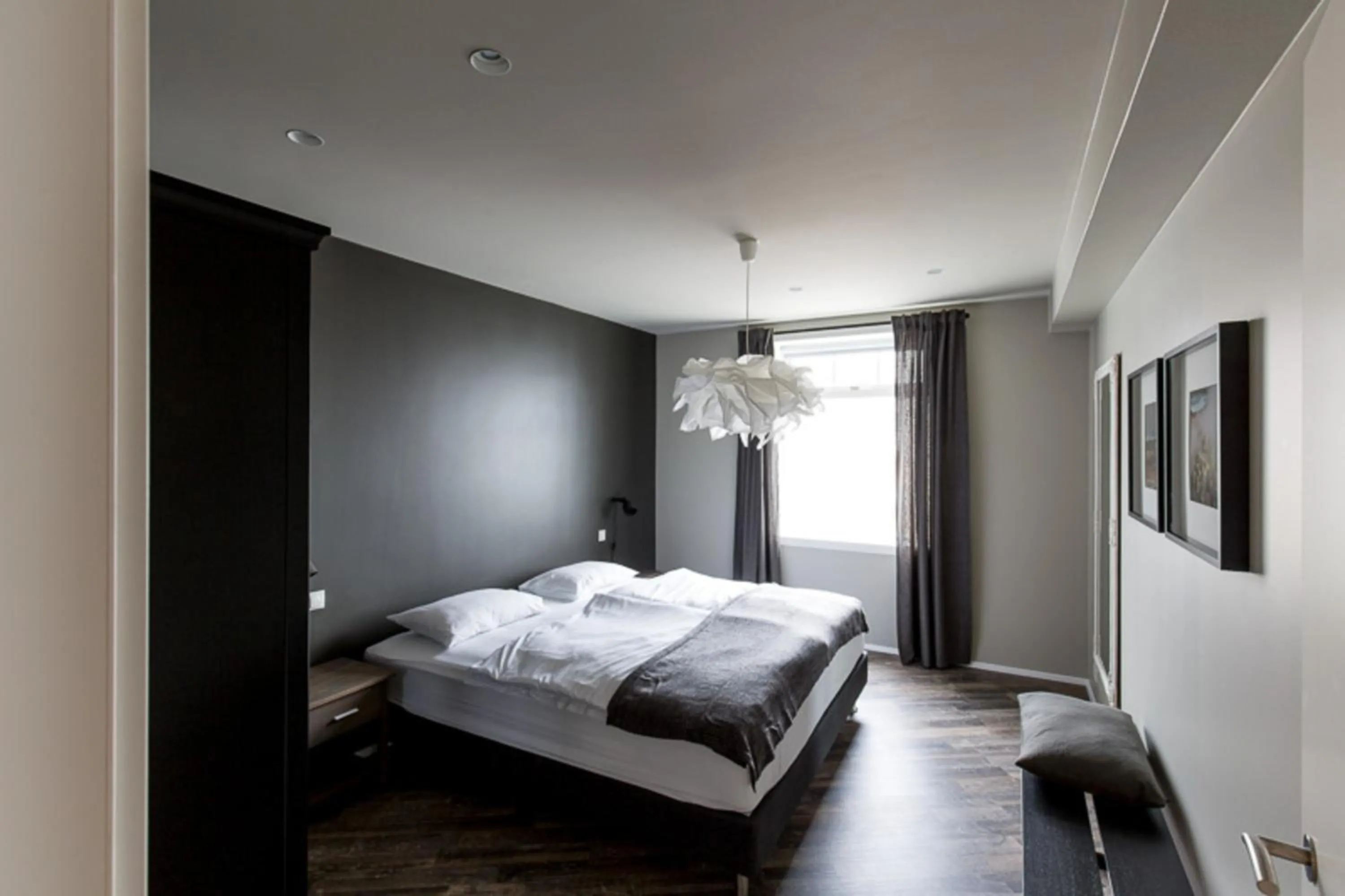 Bed in Acco Luxury Apartments