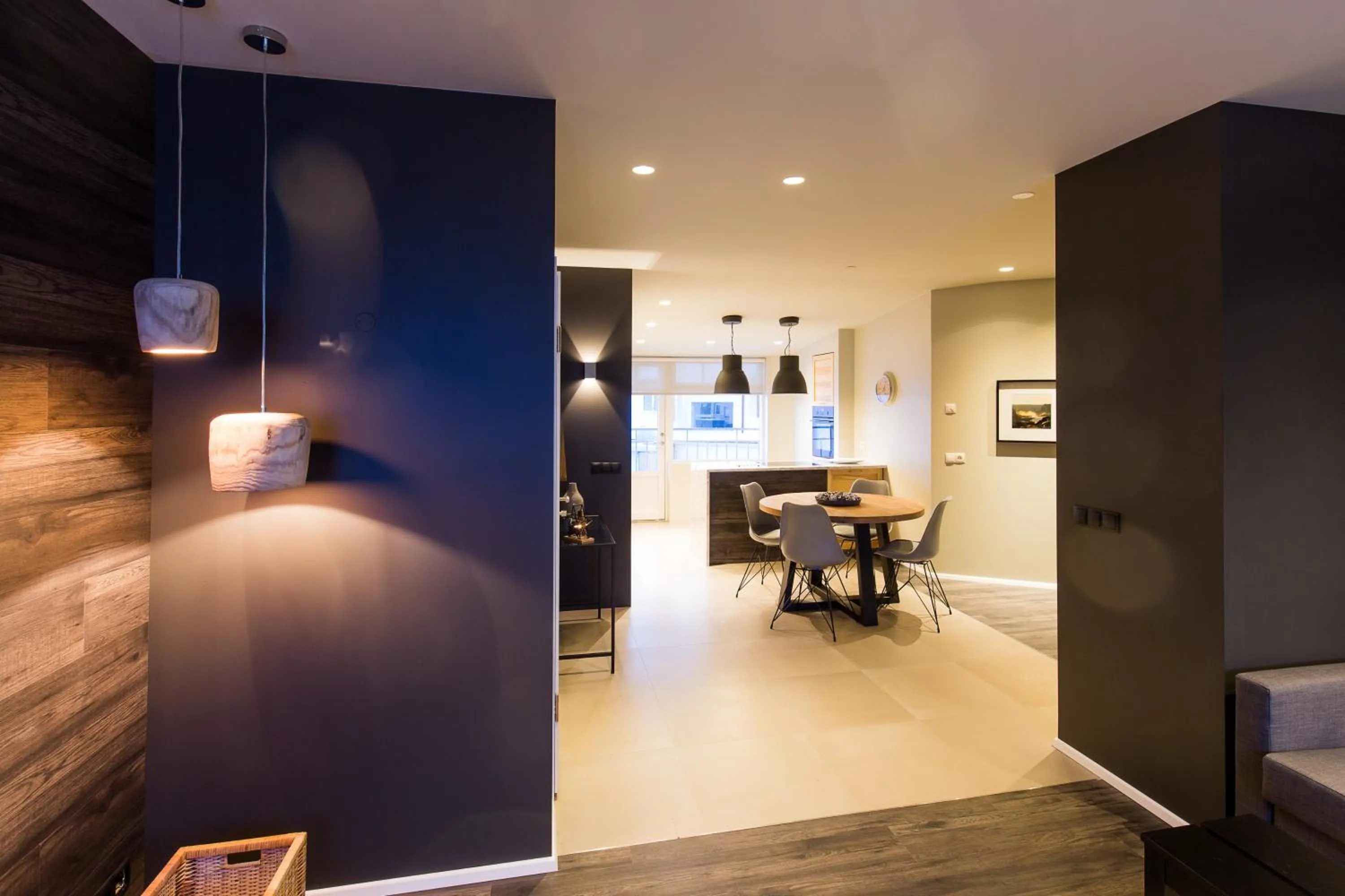 Kitchen or kitchenette in Acco Luxury Apartments