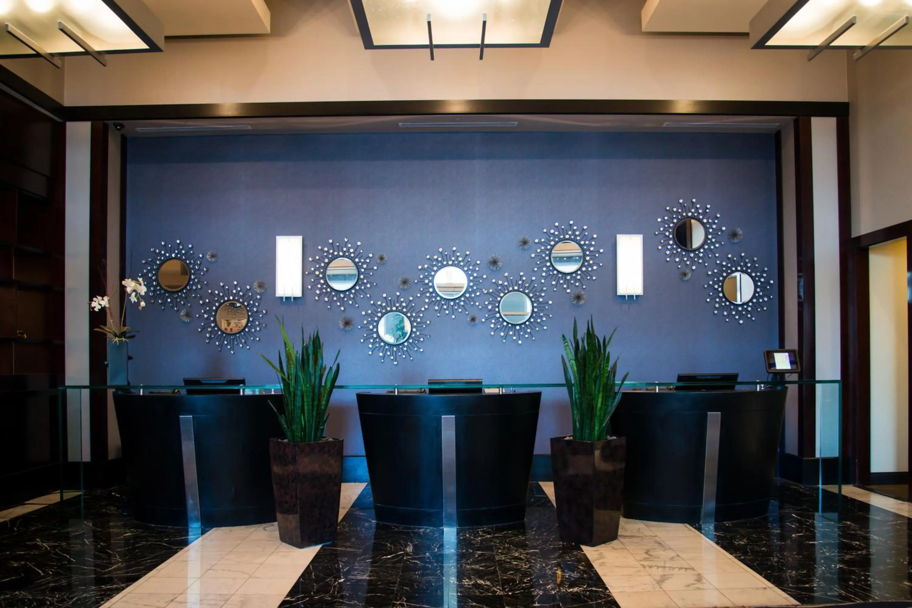 Facade/entrance in The Platinum Hotel