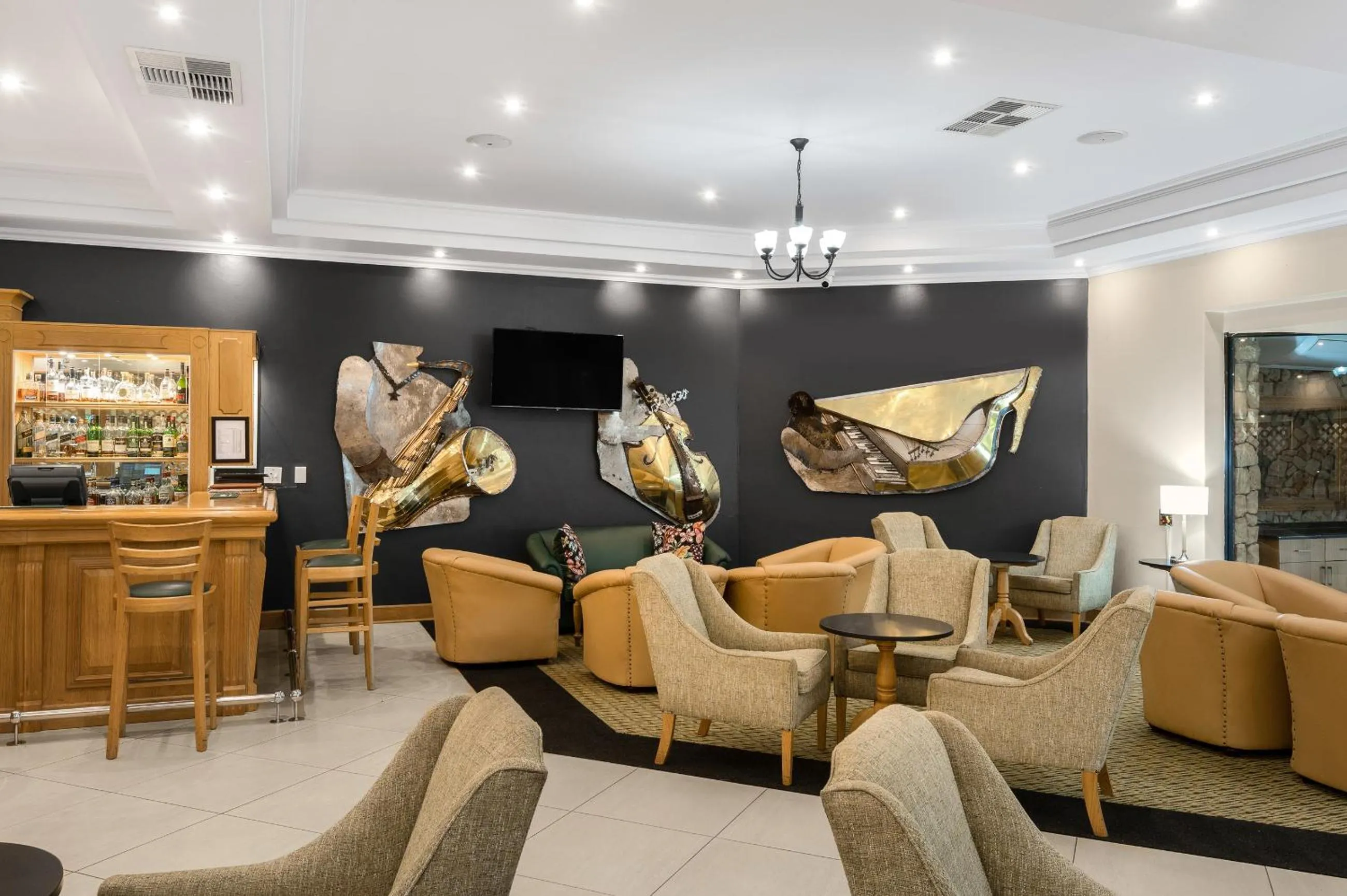 Lounge or bar in Park Hotel Mokopane