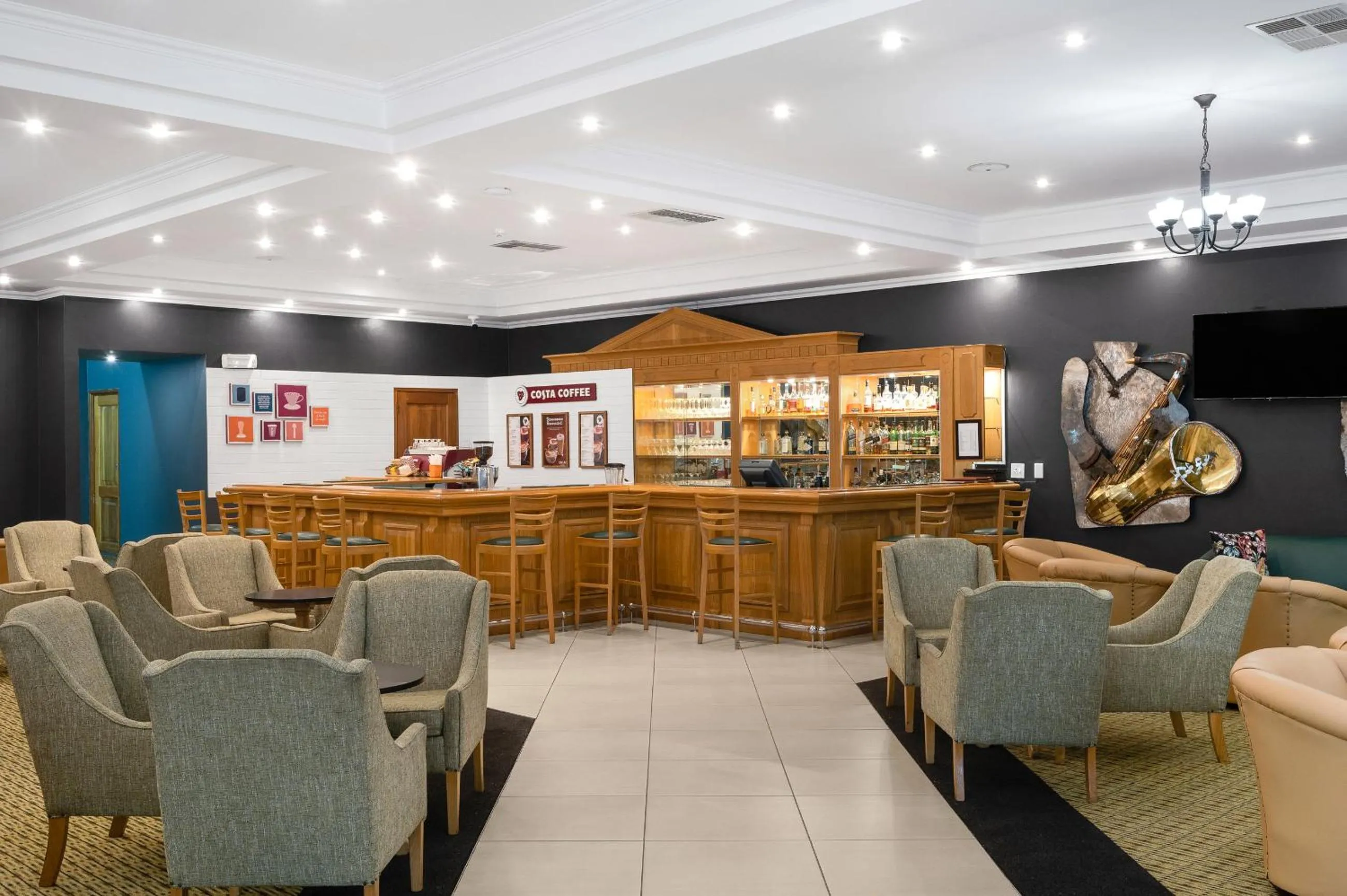 Lounge or bar in Park Hotel Mokopane
