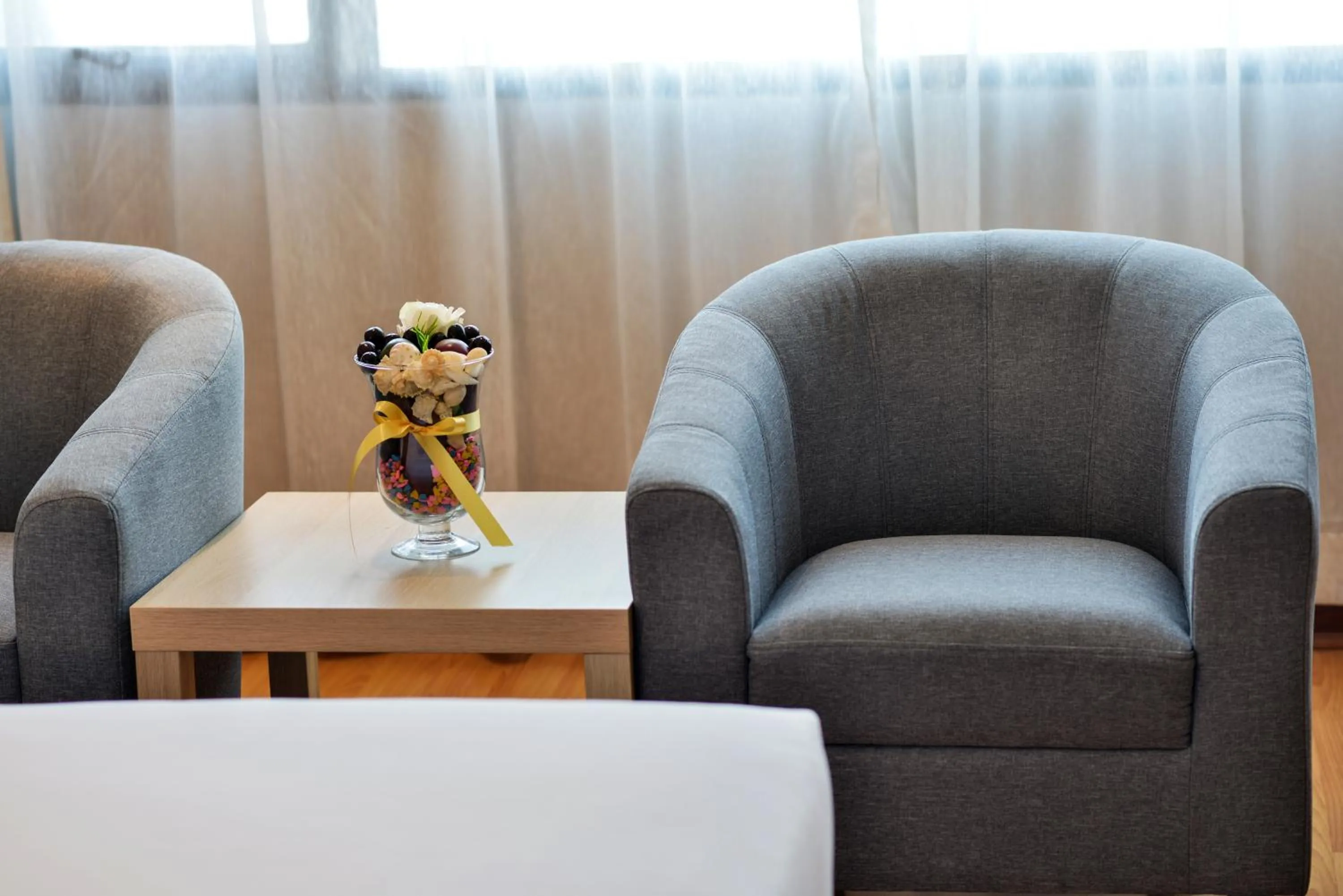 Seating area in Twin Towers Hotel