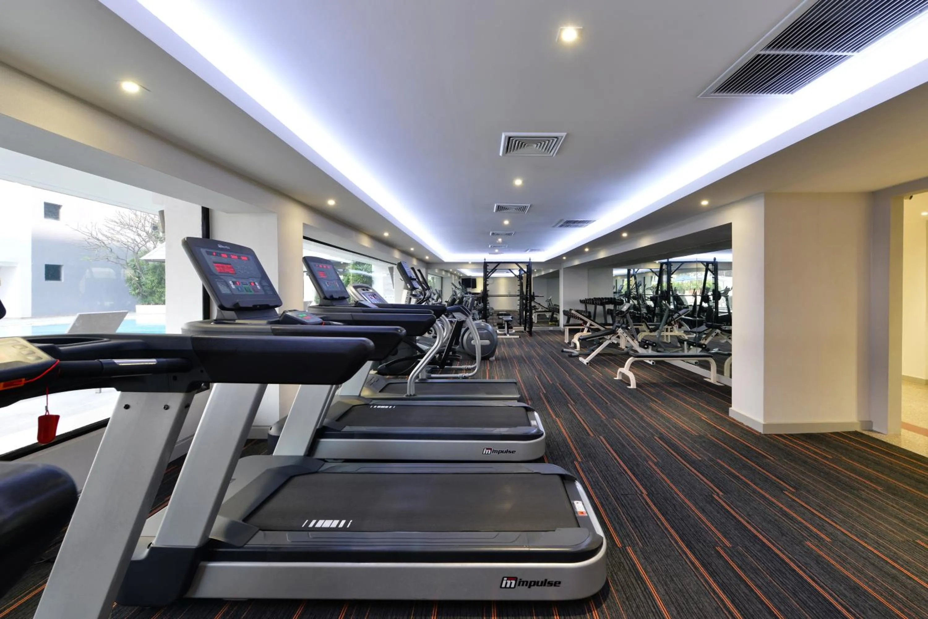 Fitness centre/facilities in Twin Towers Hotel