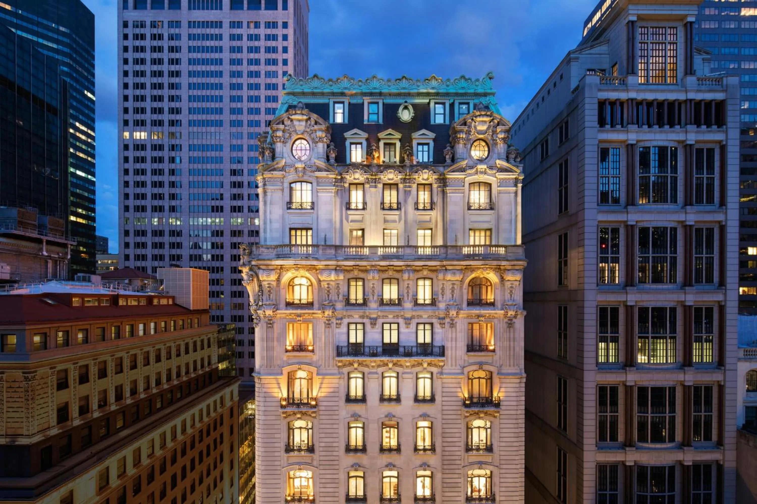 Property building in The St. Regis New York